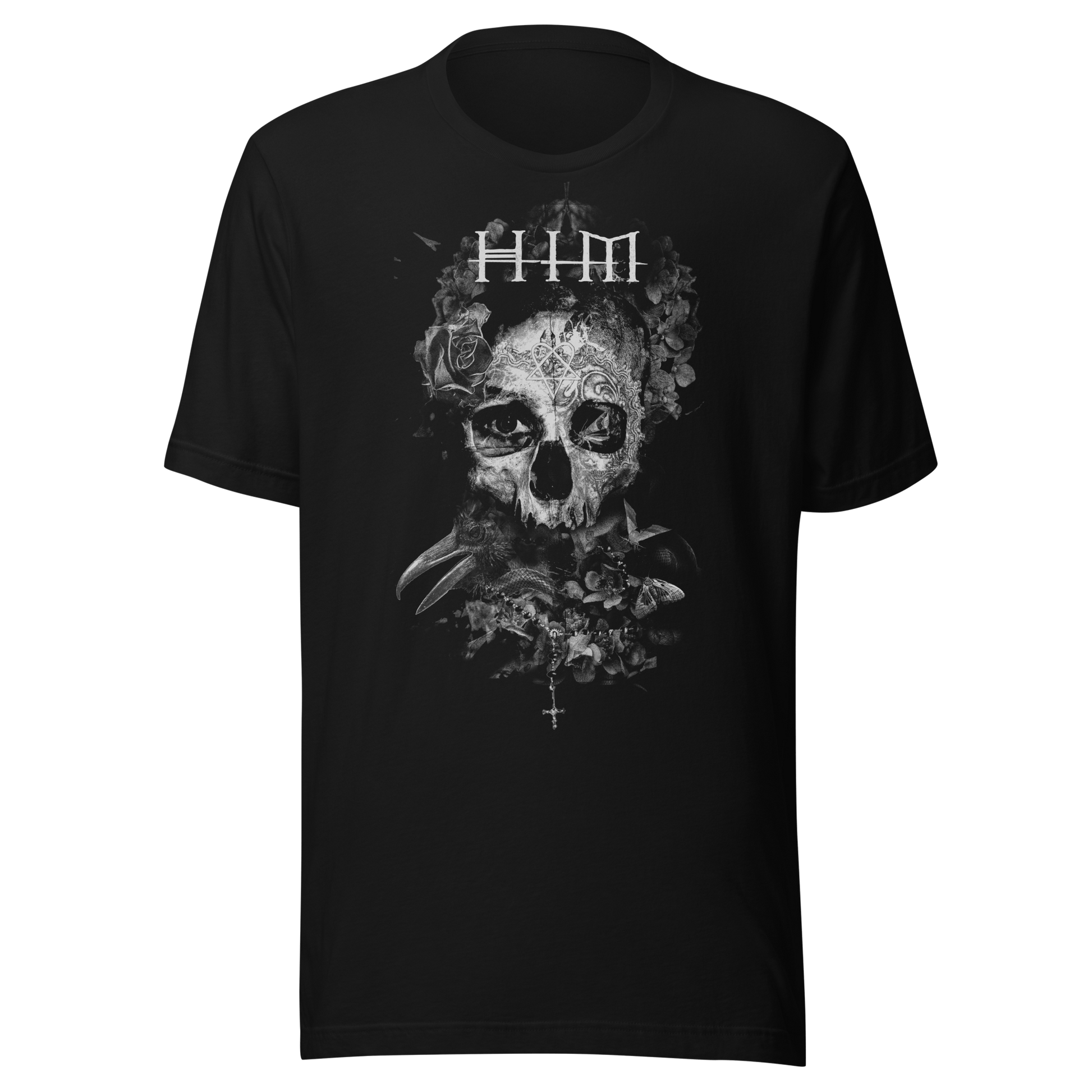 HIM HIM - Dark Light Jumbo Print T-Shirt