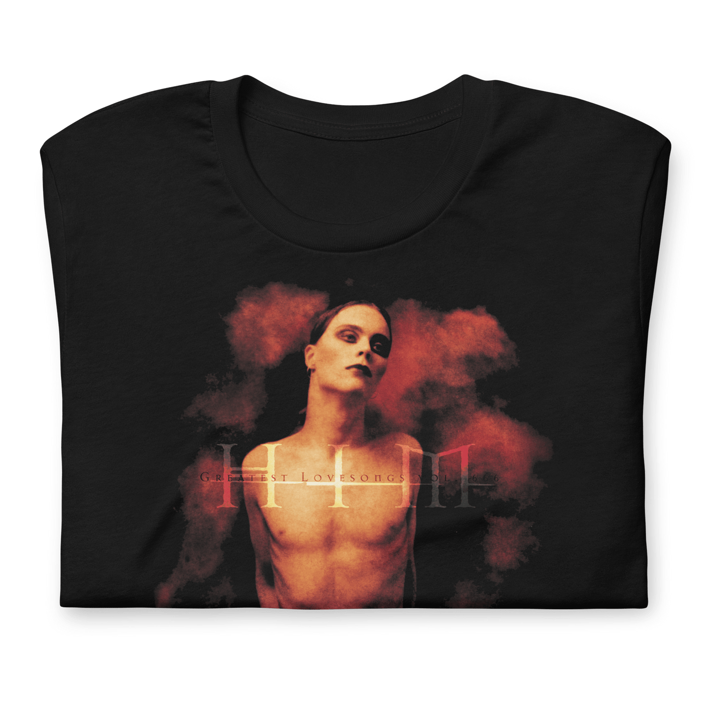 HIM HIM - Deep Shadows Jumbo Print T-Shirt