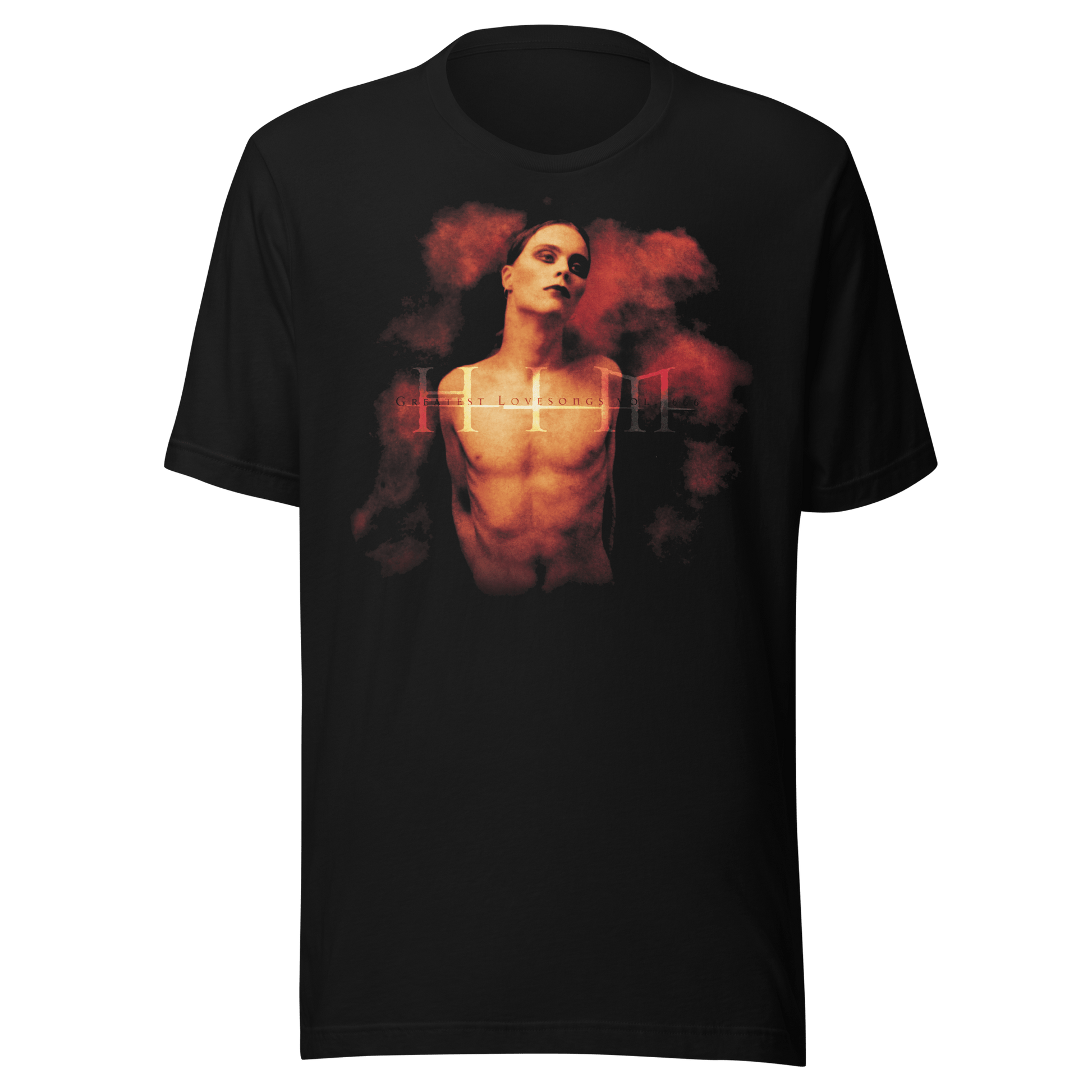 HIM HIM - Deep Shadows Jumbo Print T-Shirt