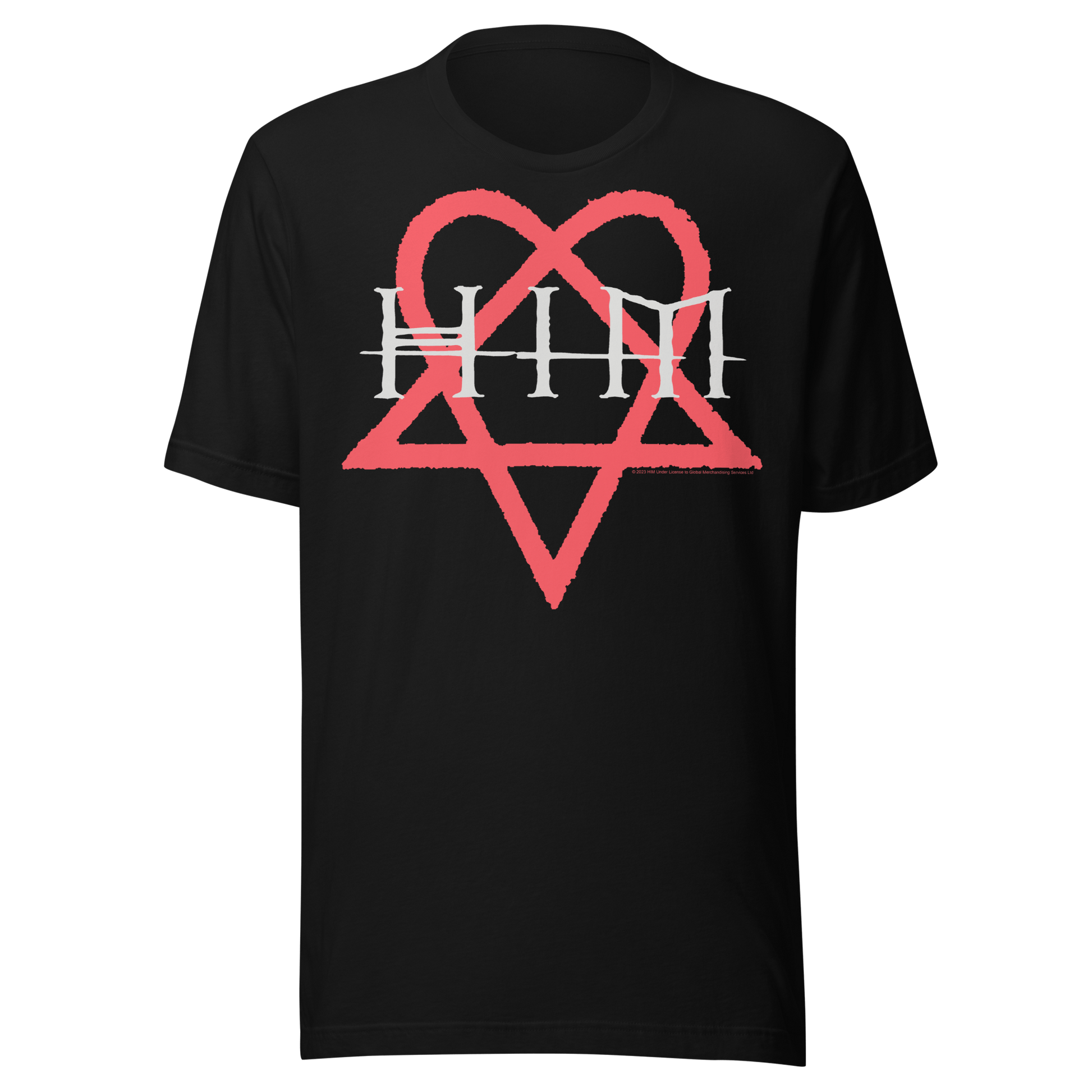 HIM HIM - Heartkiller Jumbo Print T-Shirt