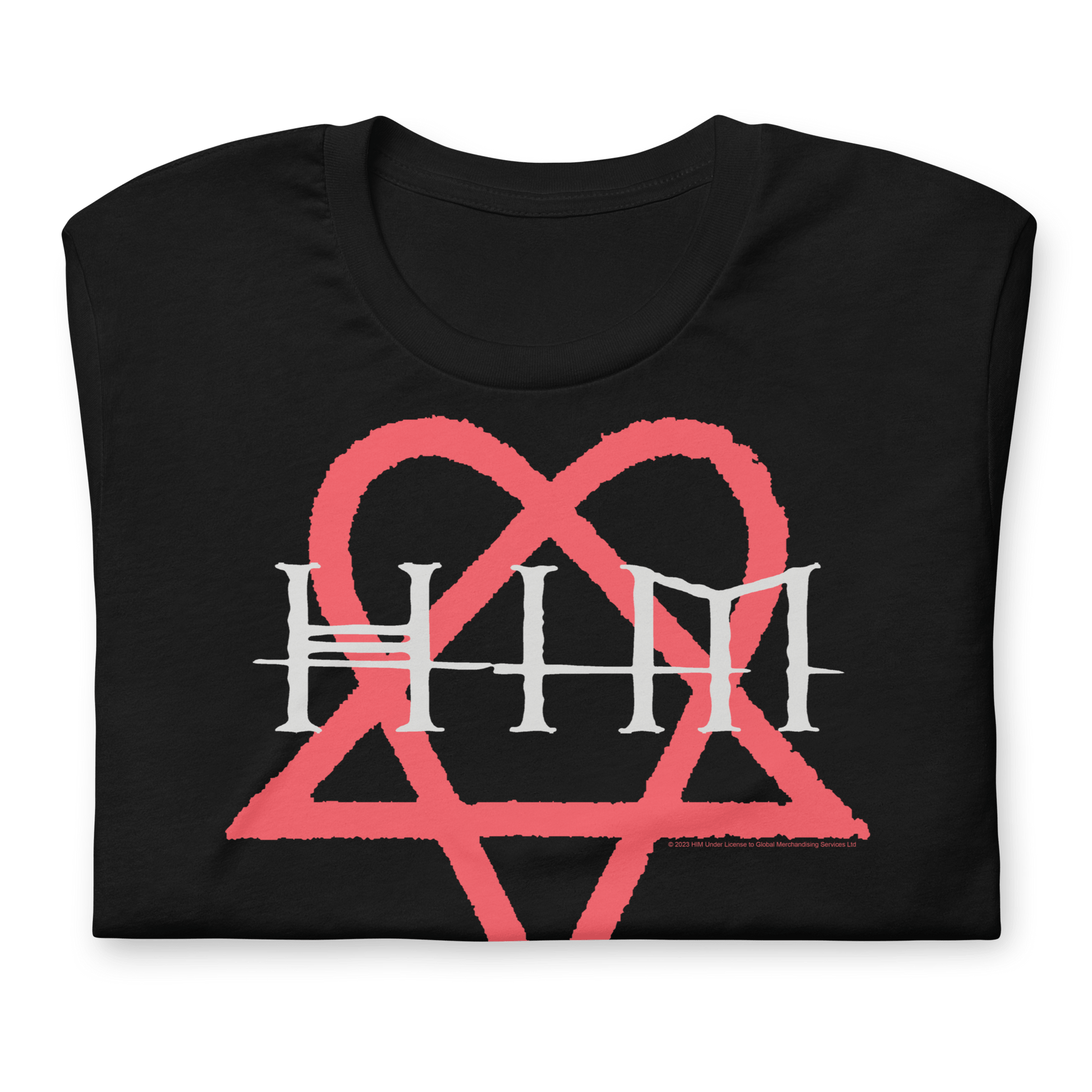 HIM HIM - Heartkiller Jumbo Print T-Shirt