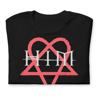 HIM HIM - Heartkiller Jumbo Print T-Shirt