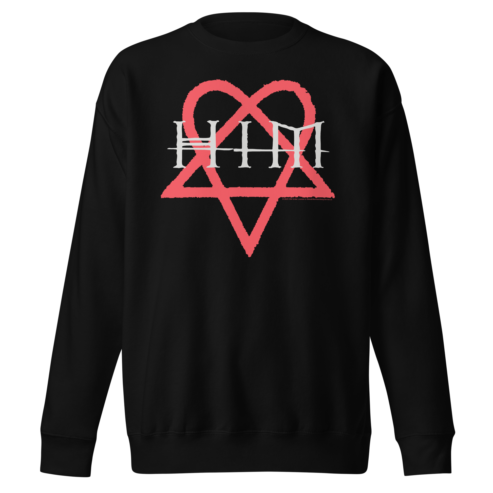HIM HIM - Heatkiller Jumbo Print Sweatshirt