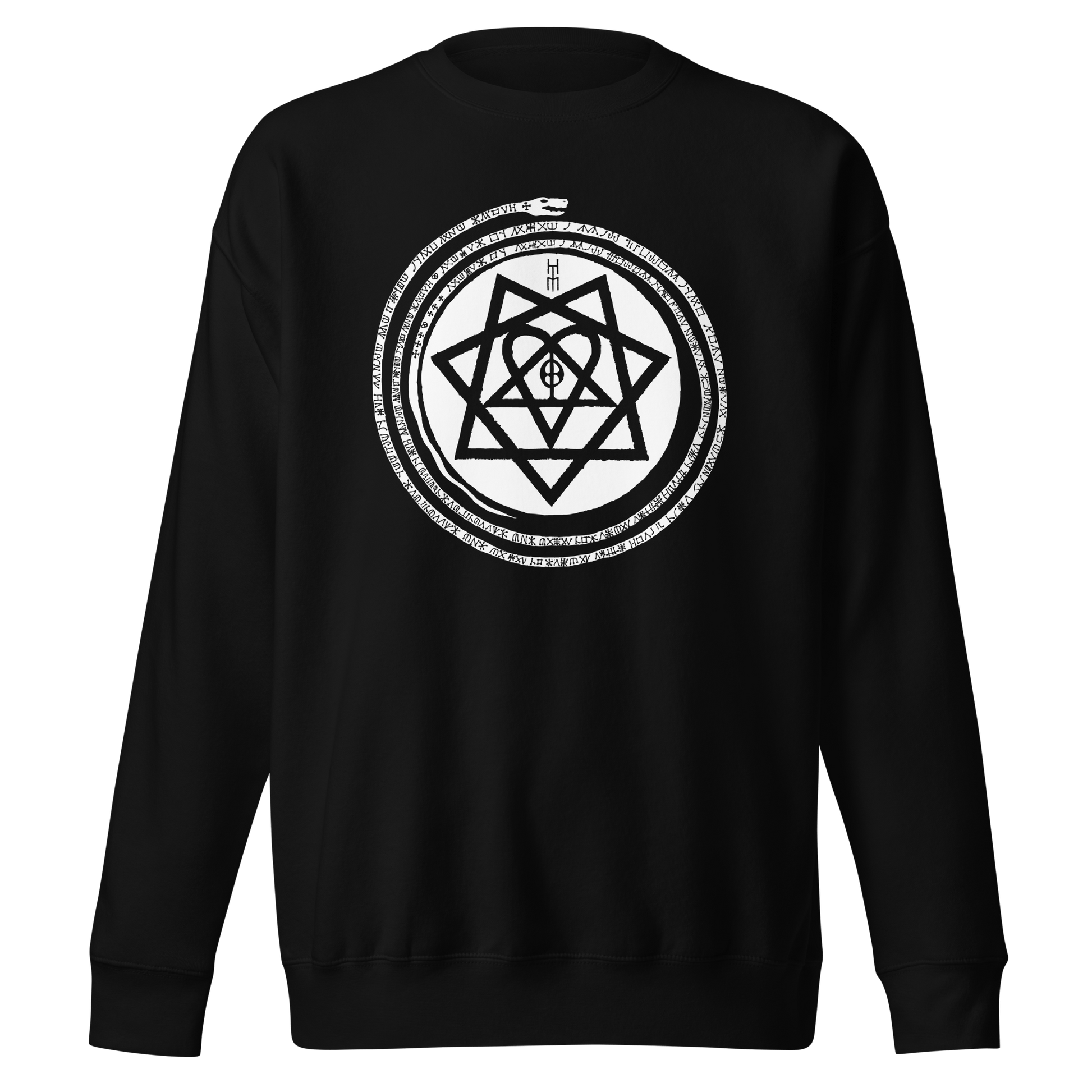 HIM HIM - Infinity Snake Jumbo Print Sweatshirt