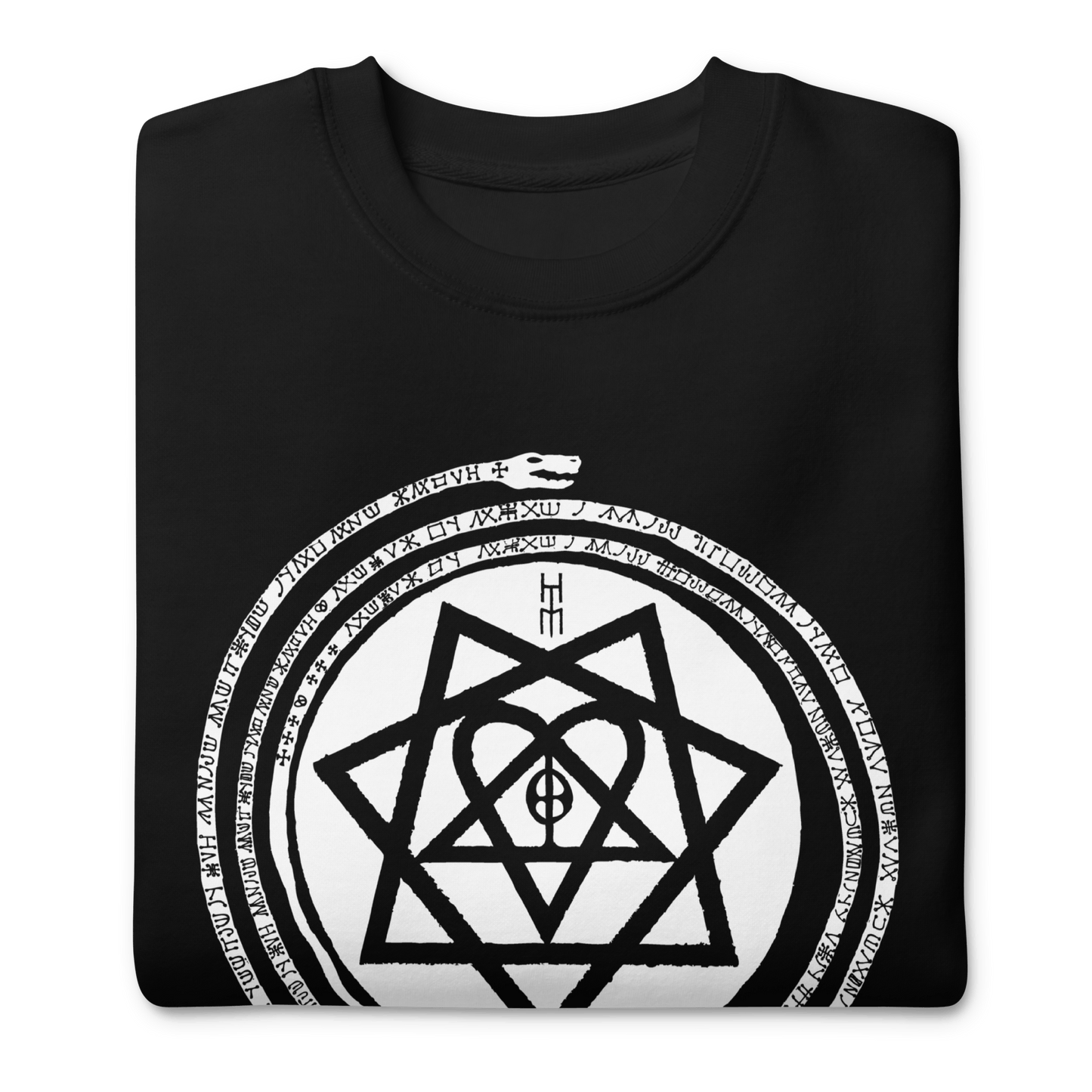 HIM HIM - Infinity Snake Jumbo Print Sweatshirt