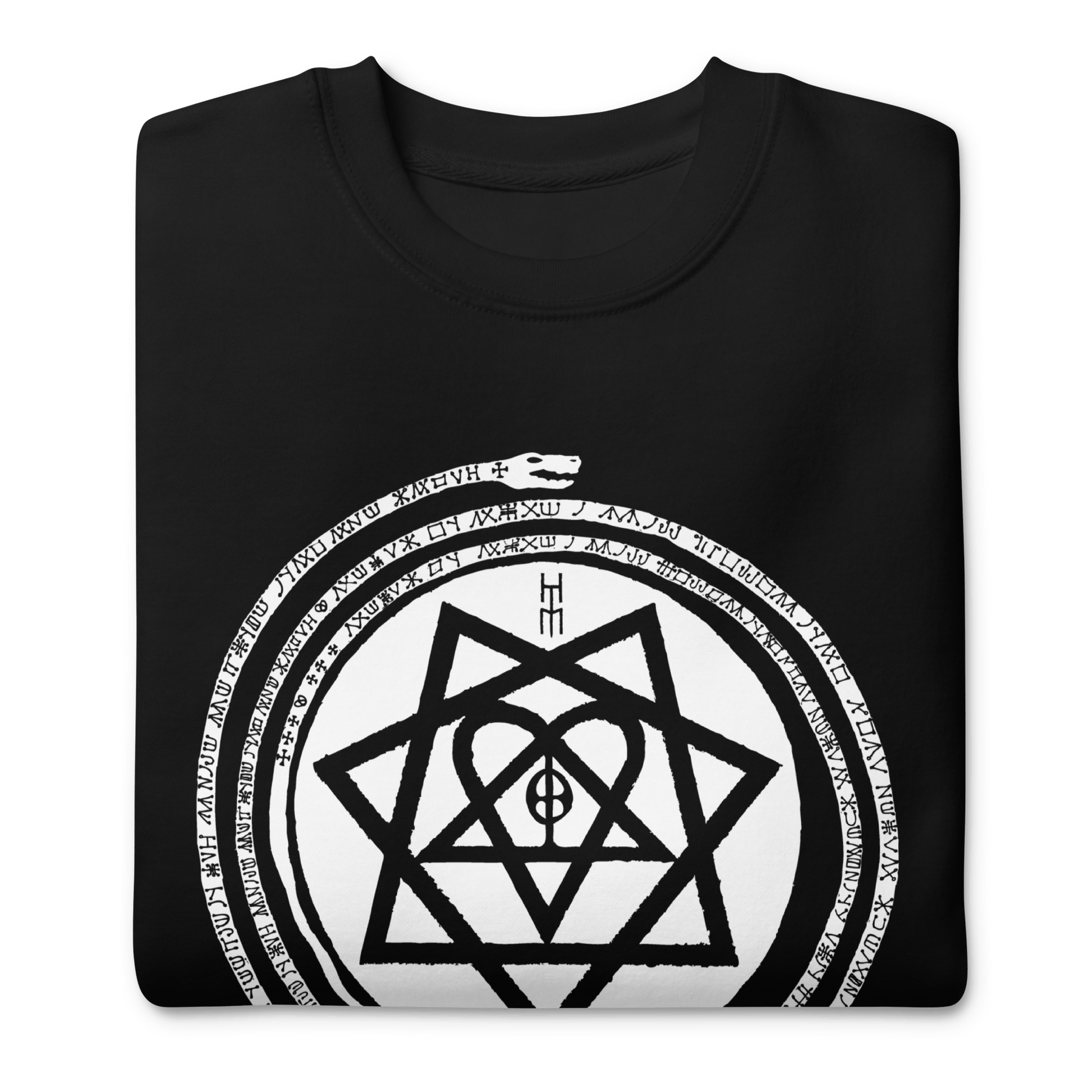 HIM HIM - Infinity Snake Jumbo Print Sweatshirt