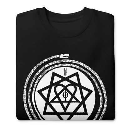 HIM HIM - Infinity Snake Jumbo Print Sweatshirt