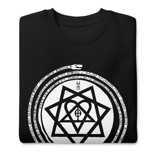 HIM HIM - Infinity Snake Jumbo Print Sweatshirt