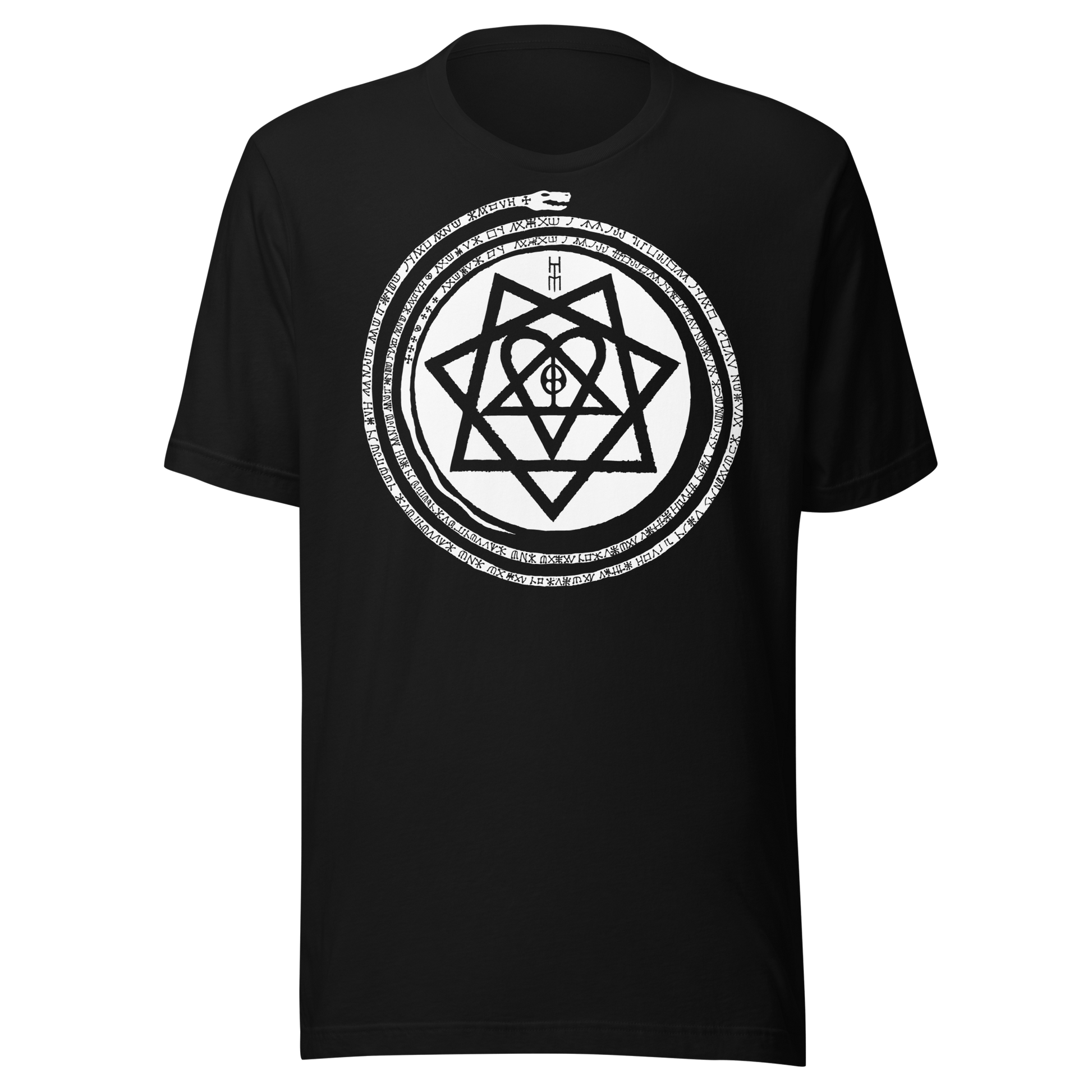 HIM HIM - Inifinity Snake Jumbo Print T-Shirt