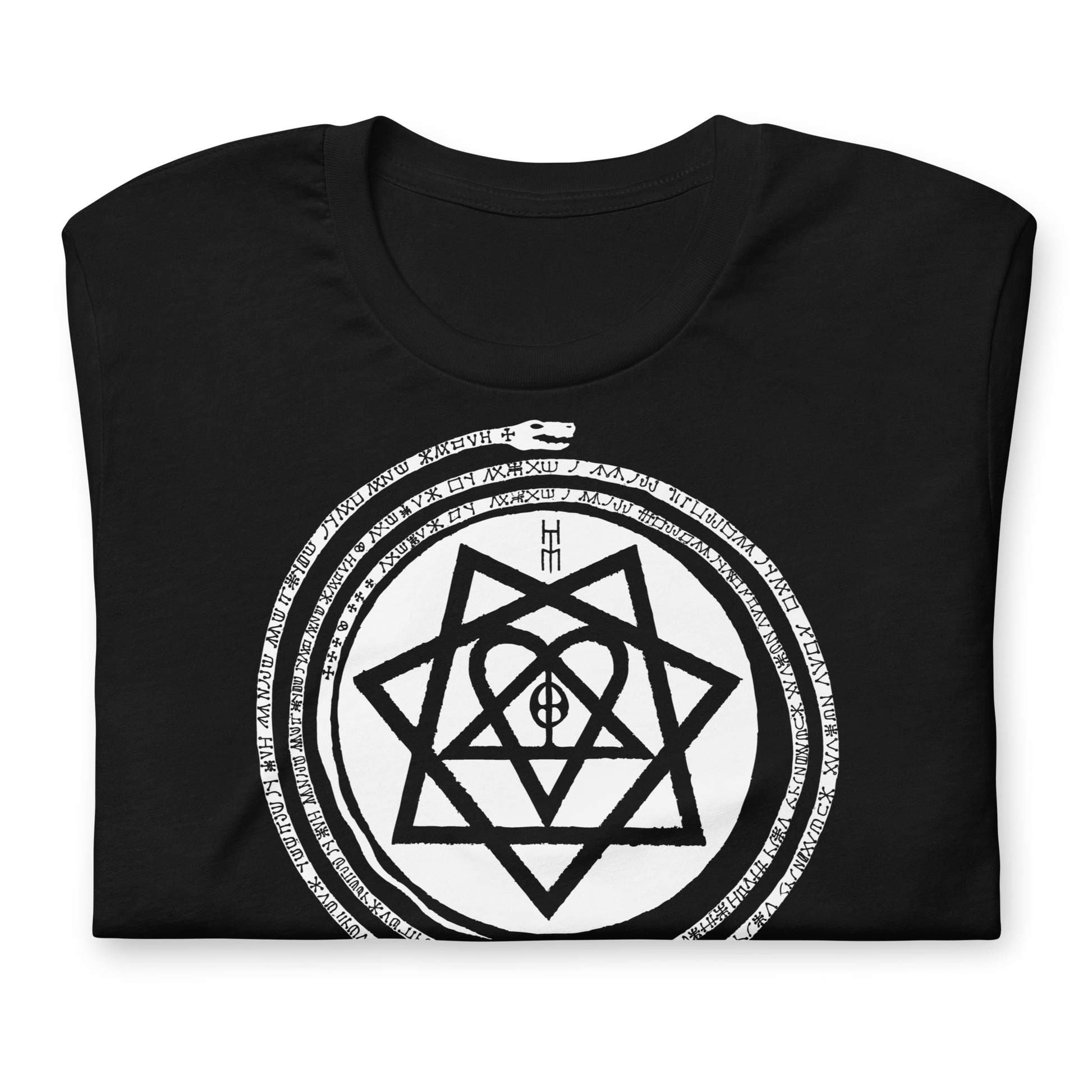 HIM HIM - Inifinity Snake Jumbo Print T-Shirt