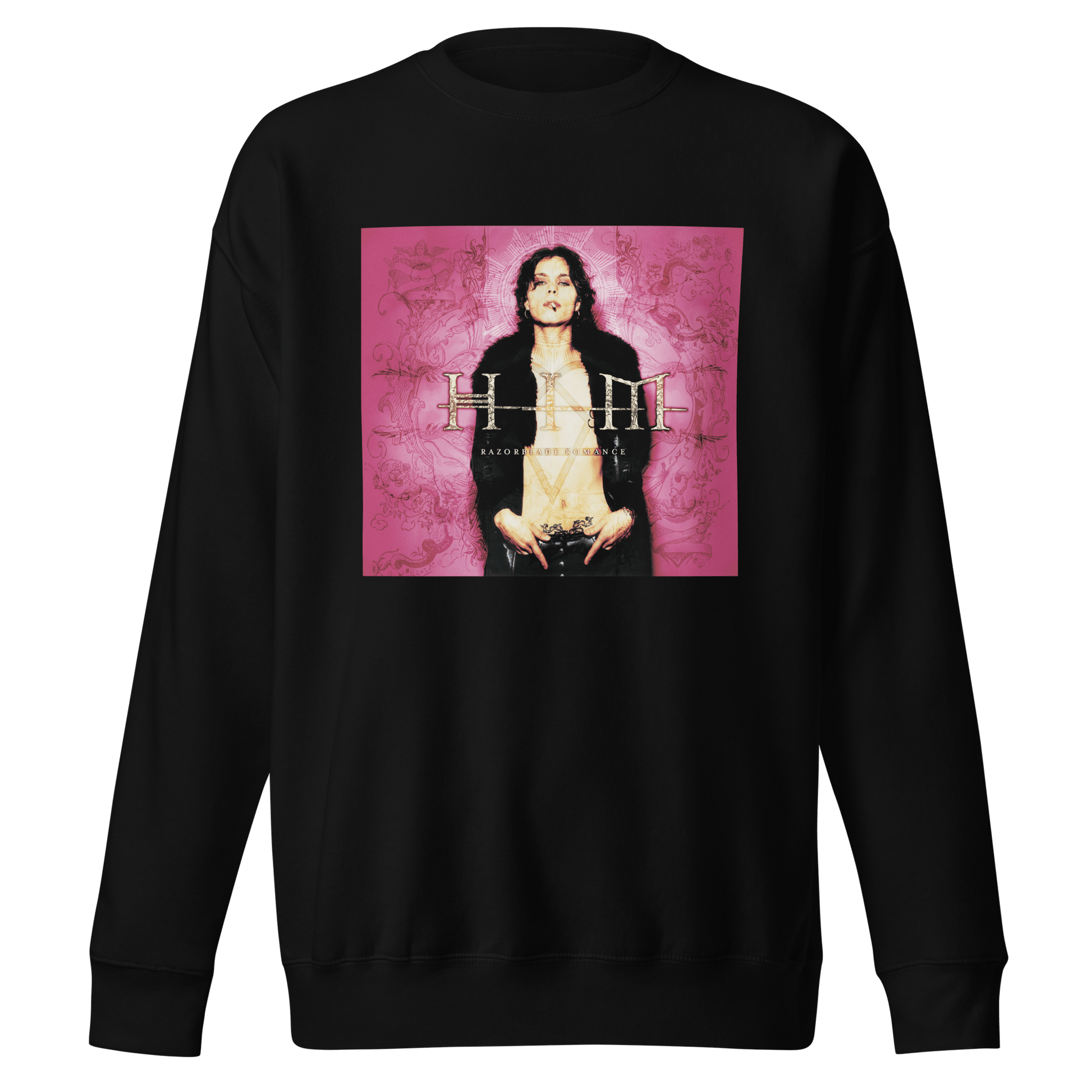 HIM HIM - Razorblade Romance Jumbo Print Sweatshirt