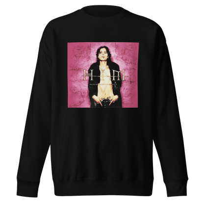 HIM HIM - Razorblade Romance Jumbo Print Sweatshirt
