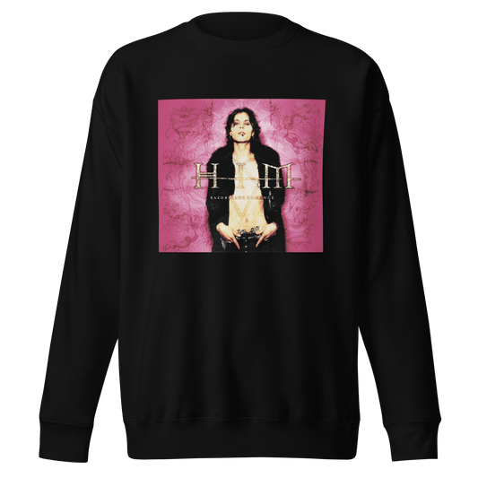 HIM HIM - Razorblade Romance Jumbo Print Sweatshirt