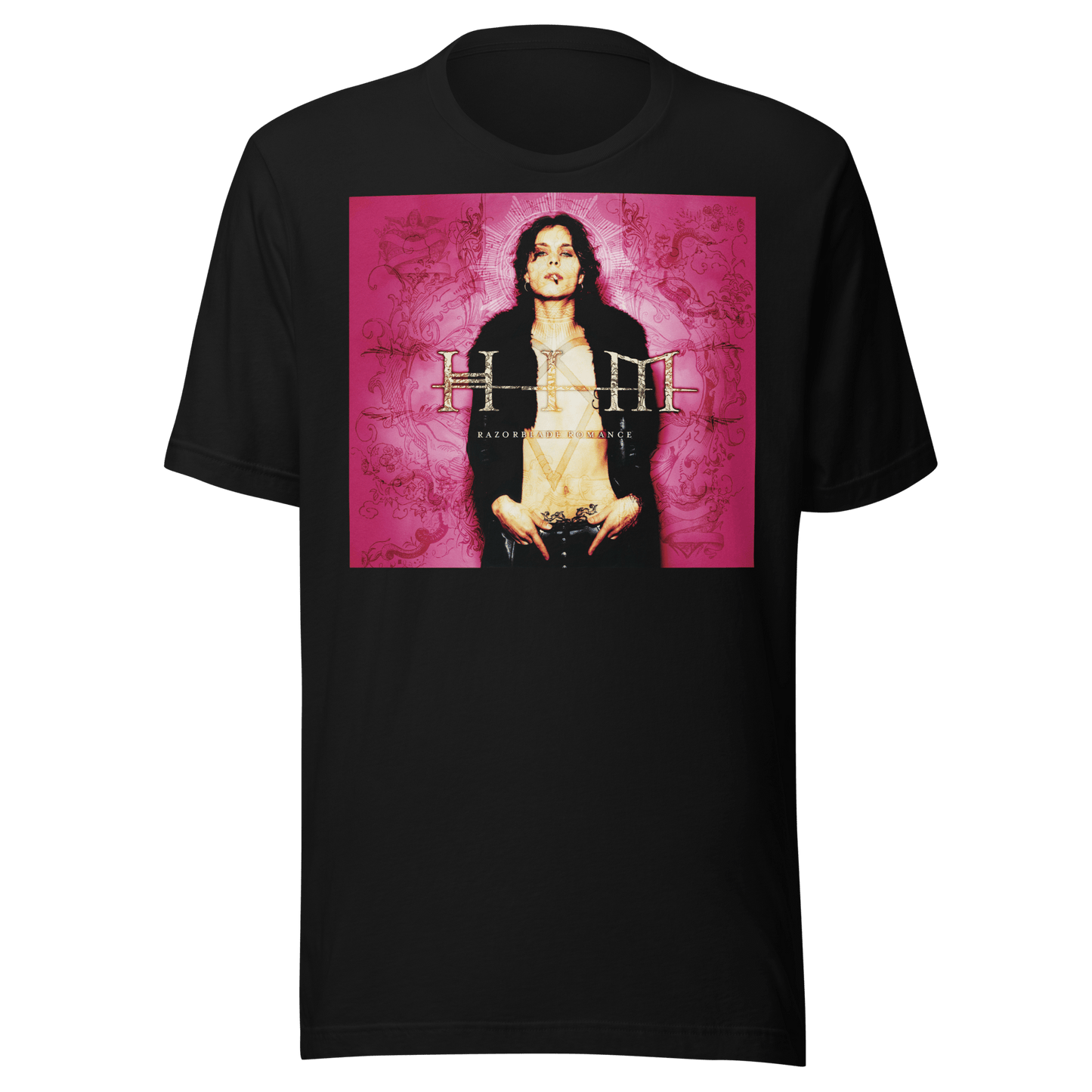 HIM HIM - Razorblade Romance Jumbo Print T-Shirt