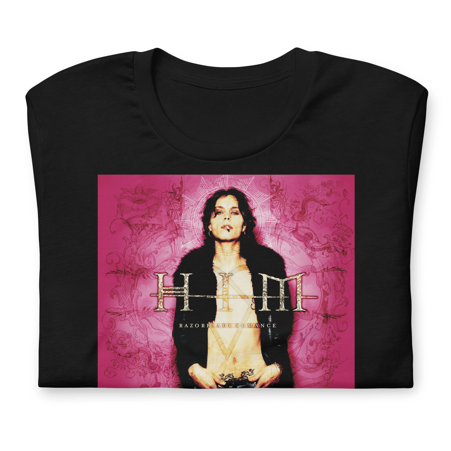 HIM HIM - Razorblade Romance Jumbo Print T-Shirt