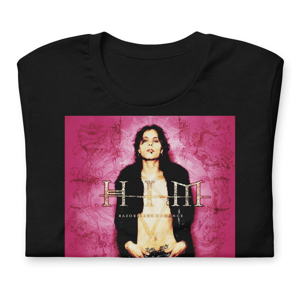 HIM - Razorblade Romance Jumbo Print T-Shirt HIM1008TG | Rockabilia ...
