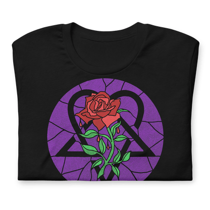 HIM HIM - Stained Glass Jumbo Print T-Shirt