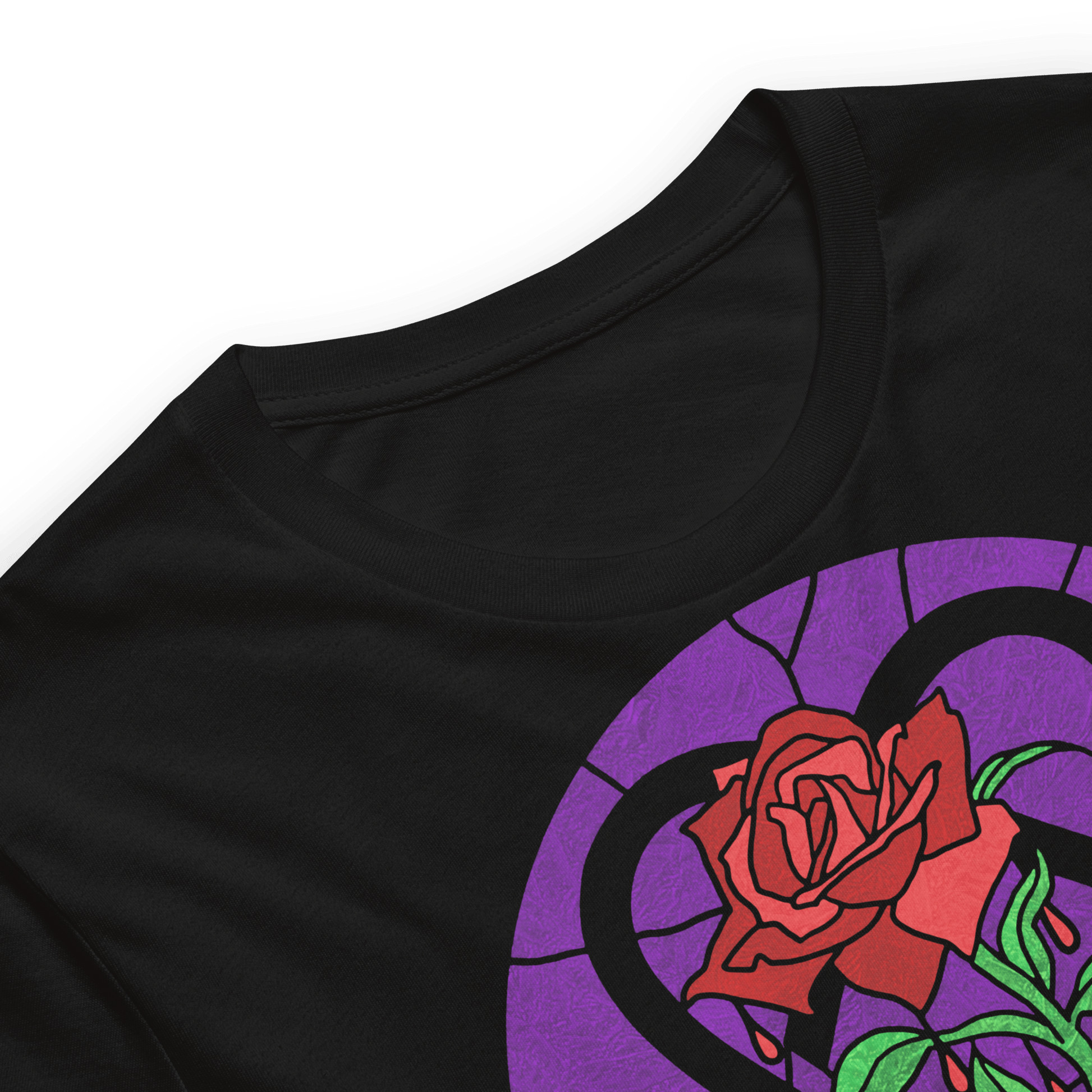 HIM HIM - Stained Glass Jumbo Print T-Shirt