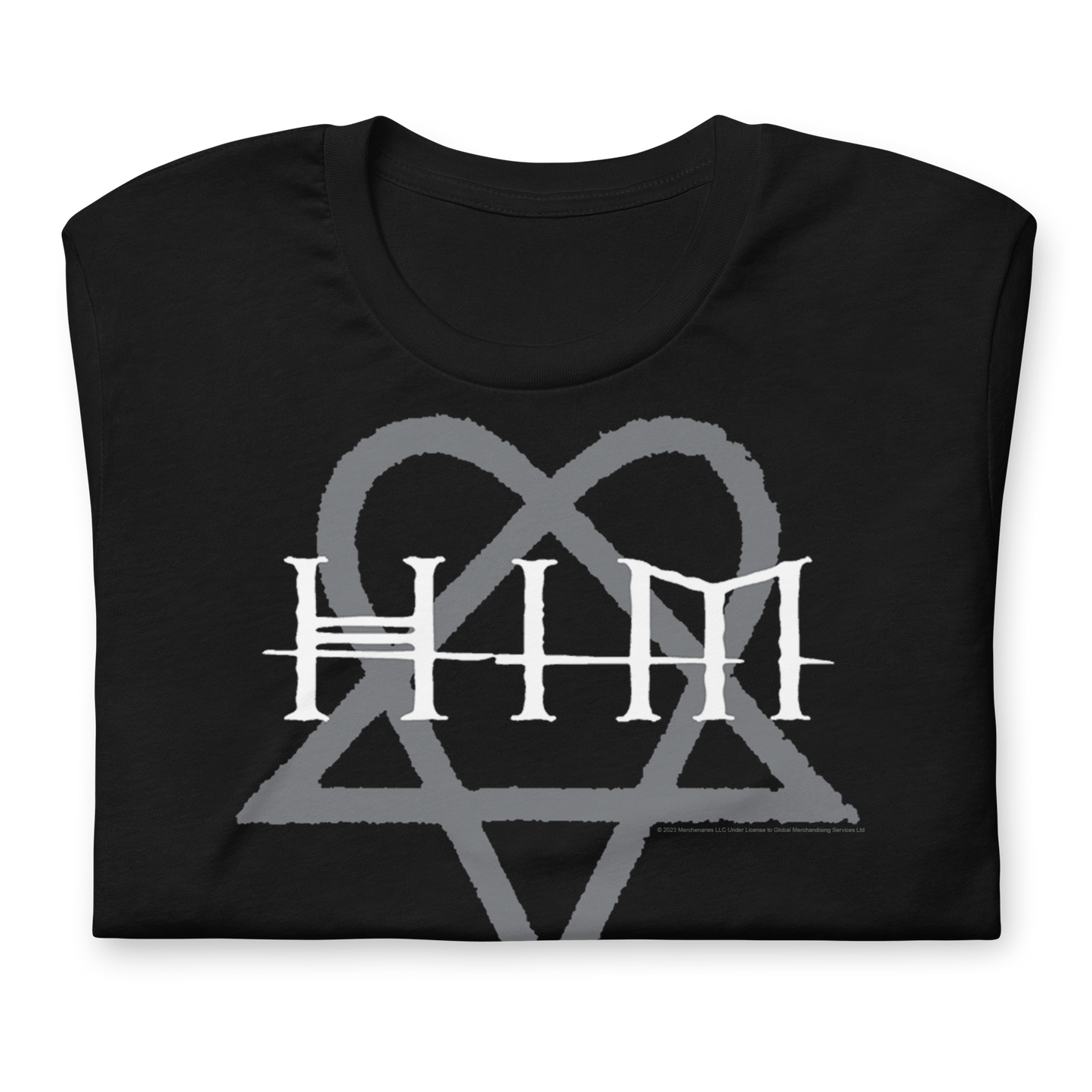 HIM HIM - Tears Jumbo Print T-Shirt