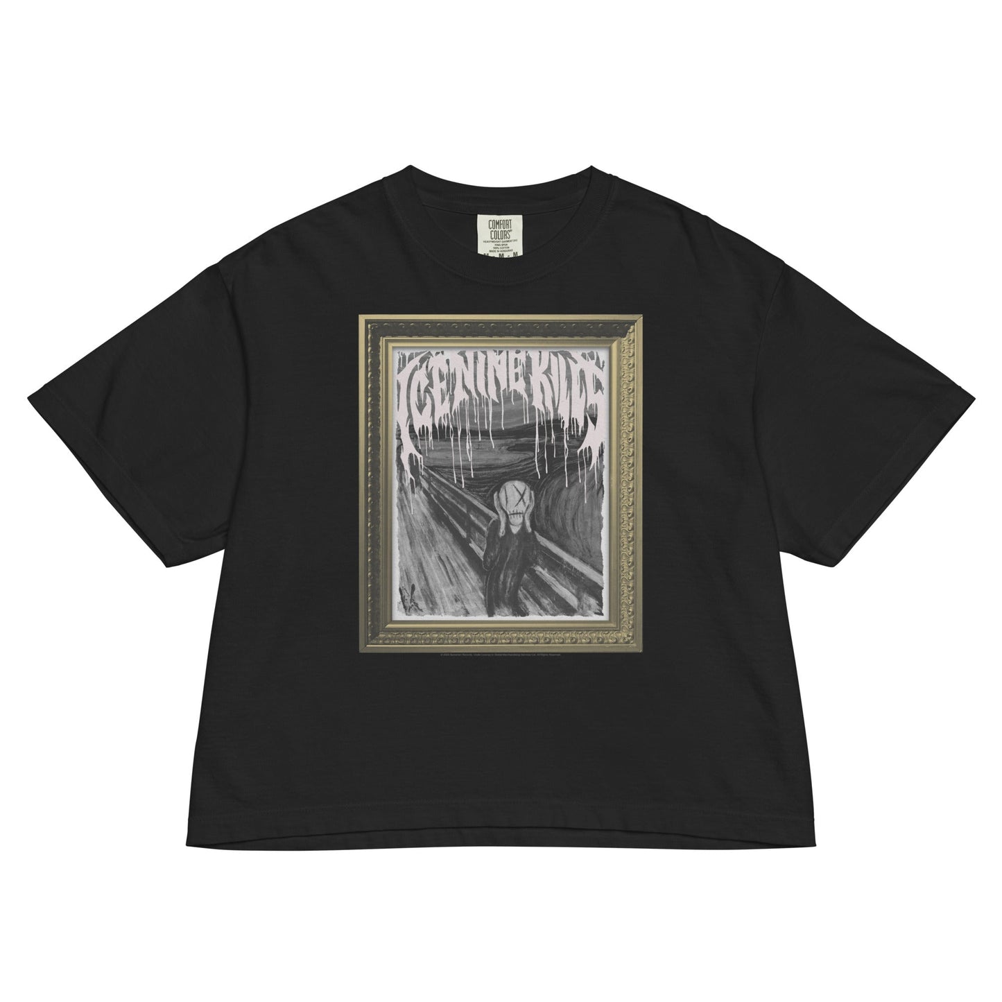 Ice Nine Kills Frame Mineral Wash Womens Crop Top