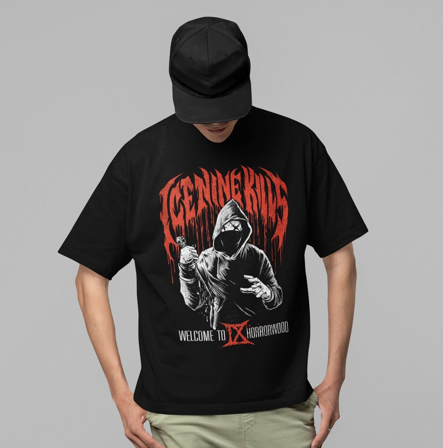 Ice Nine Kills Ice Nine Kills - Ix Horrorwood Jumbo Print T-Shirt