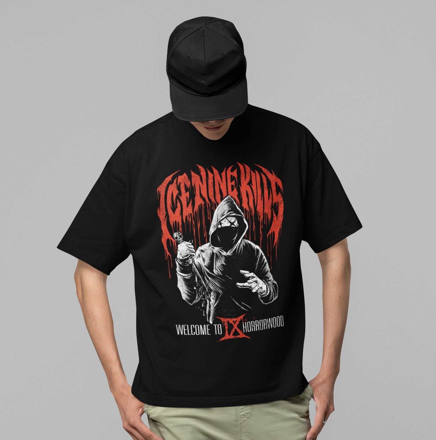 Ice Nine Kills Ice Nine Kills - Ix Horrorwood Jumbo Print T-Shirt