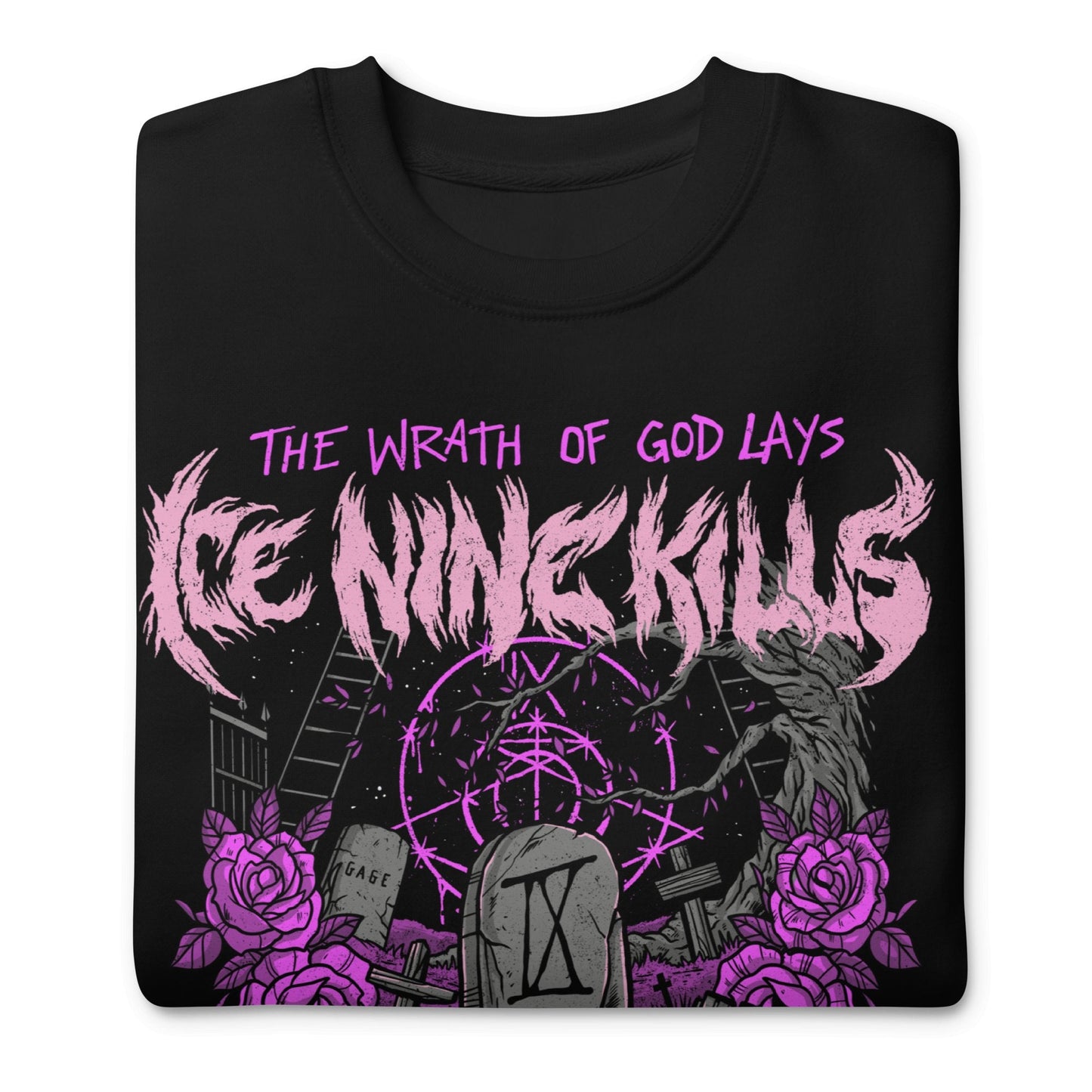 Ice Nine Kills Ice Nine Kills - Purple Wrath Jumbo Print Sweatshirt