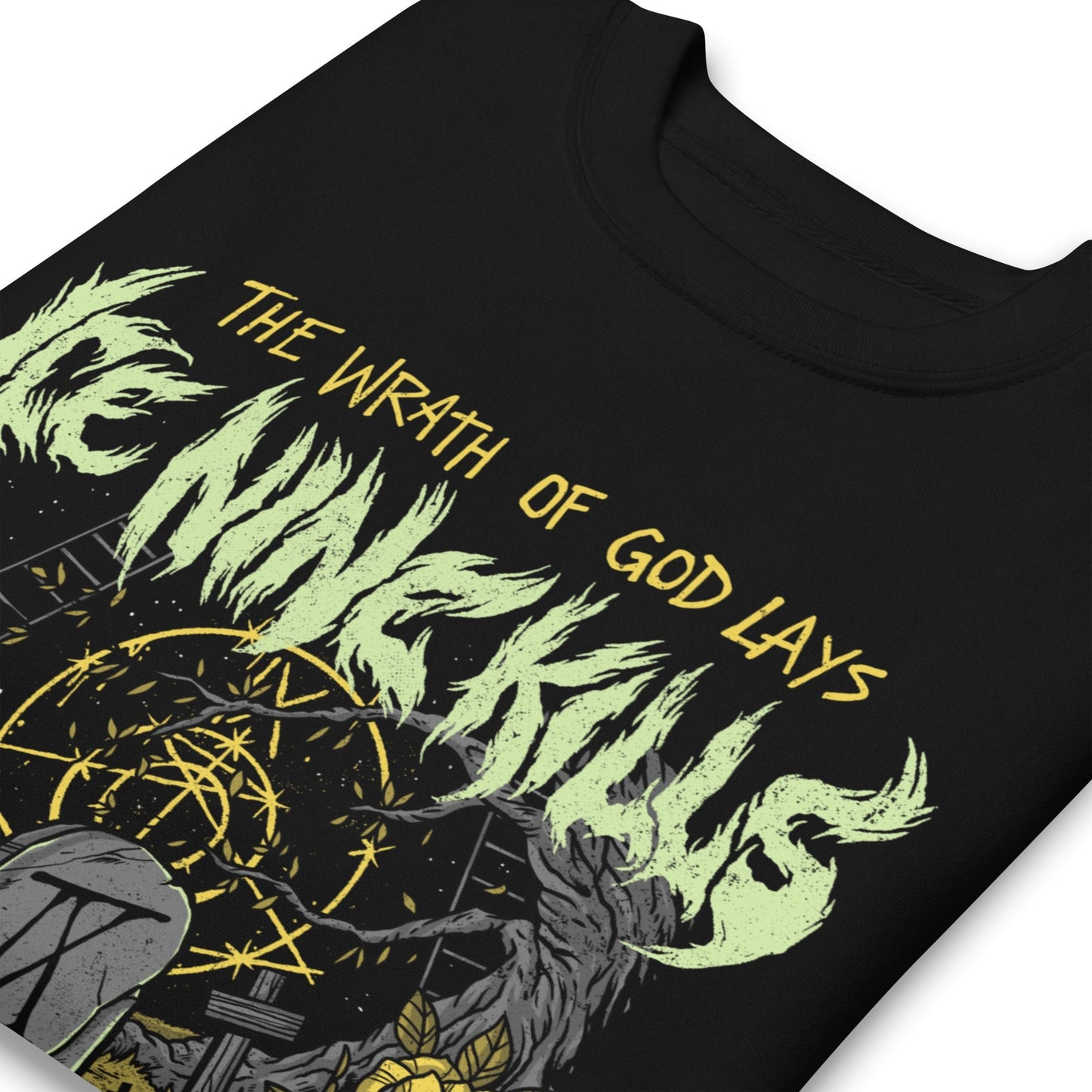 Ice Nine Kills Ice Nine Kills - Yellow Wrath Jumbo Print Sweatshirt