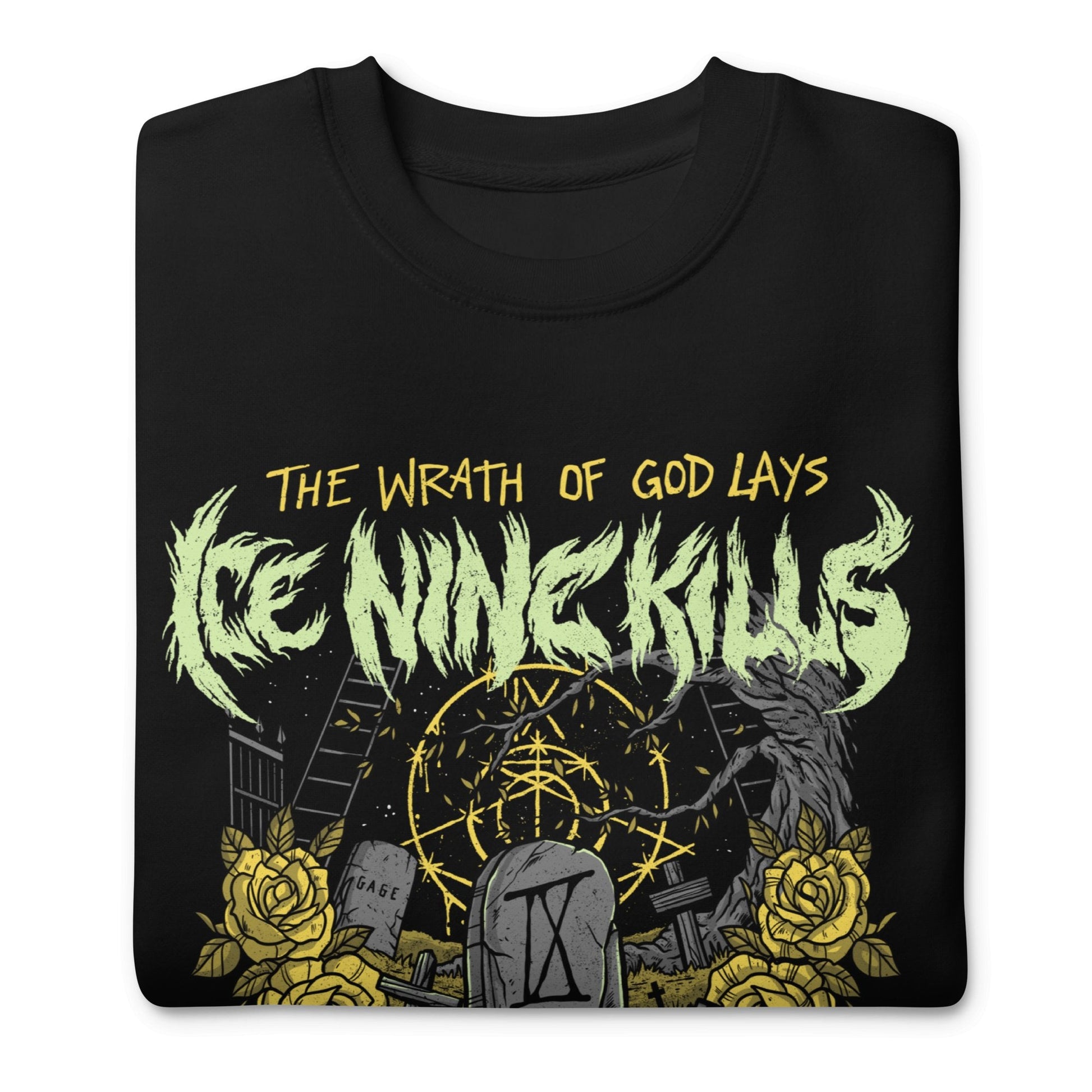 Ice Nine Kills Ice Nine Kills - Yellow Wrath Jumbo Print Sweatshirt