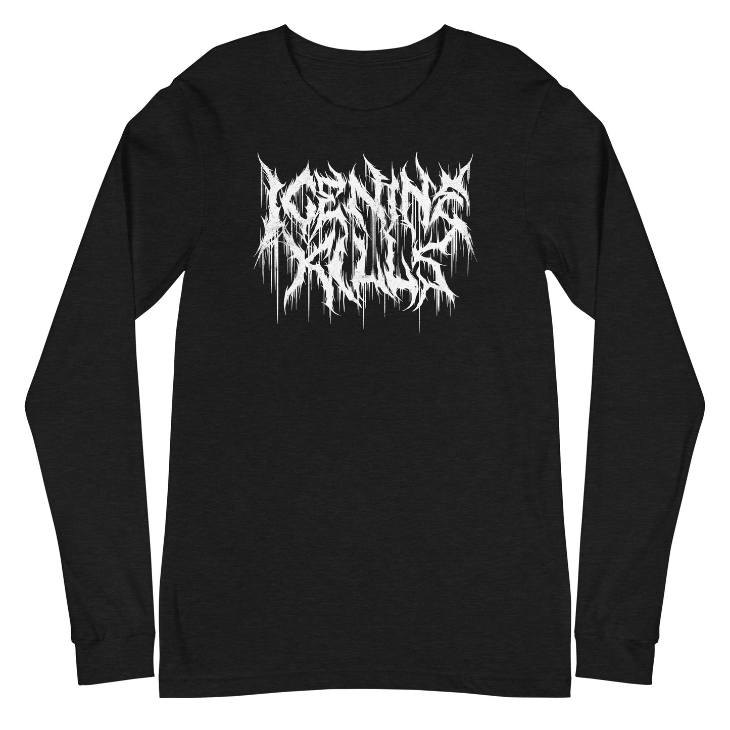 Ice Nine Kills Ice Nine Kills - White Drip Logo Long Sleeve T-Shirt