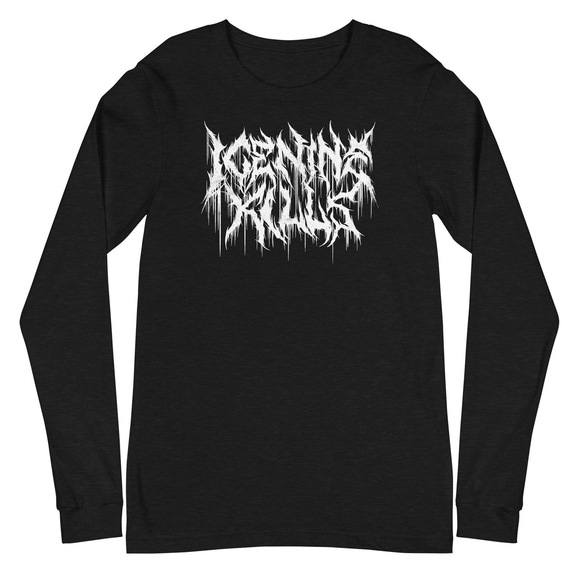 Ice Nine Kills Ice Nine Kills - White Drip Logo Long Sleeve T-Shirt