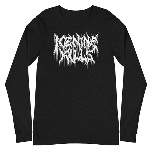 Ice Nine Kills Ice Nine Kills - White Drip Logo Long Sleeve T-Shirt