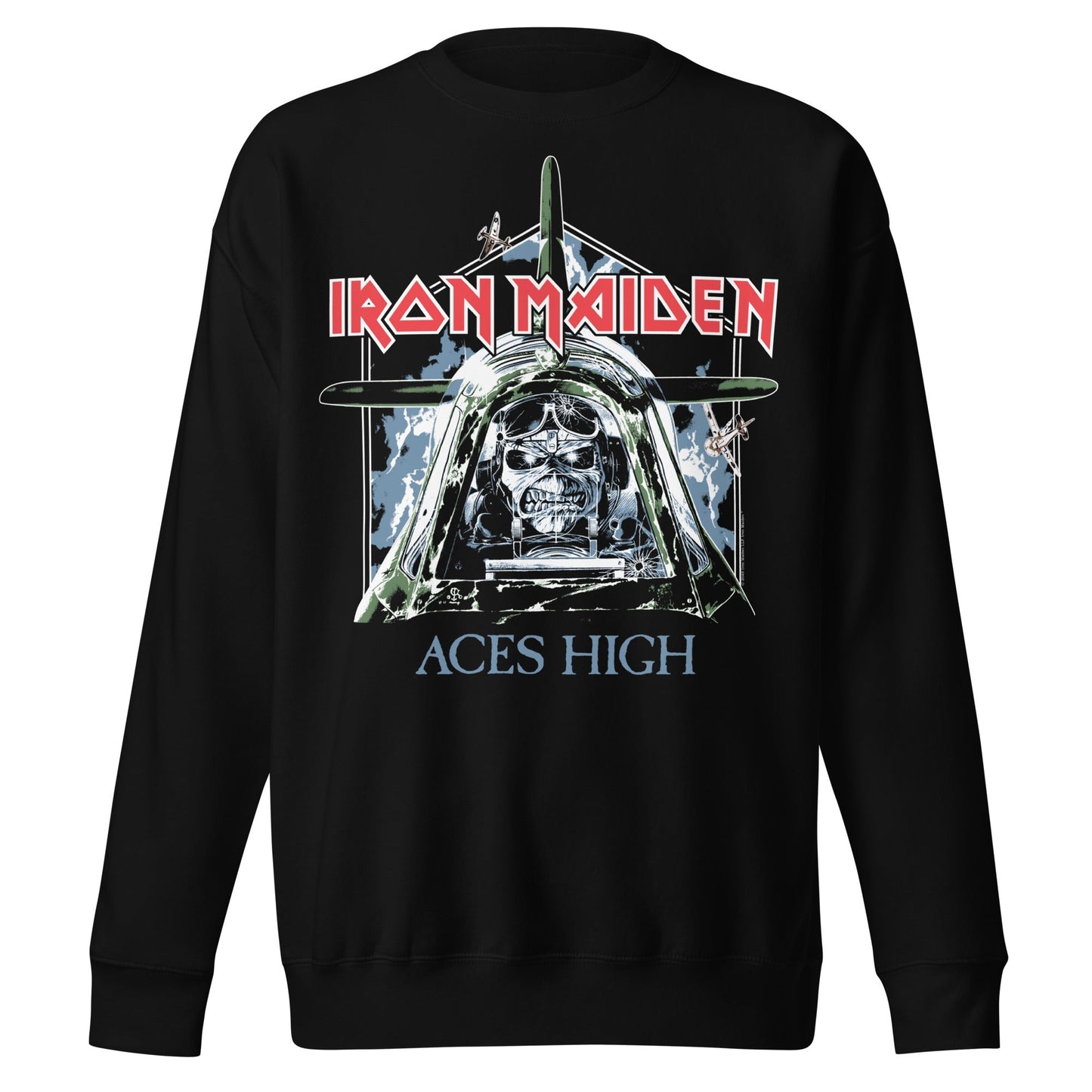 Iron Maiden Iron Maiden - Aces High Jumbo Print Sweatshirt