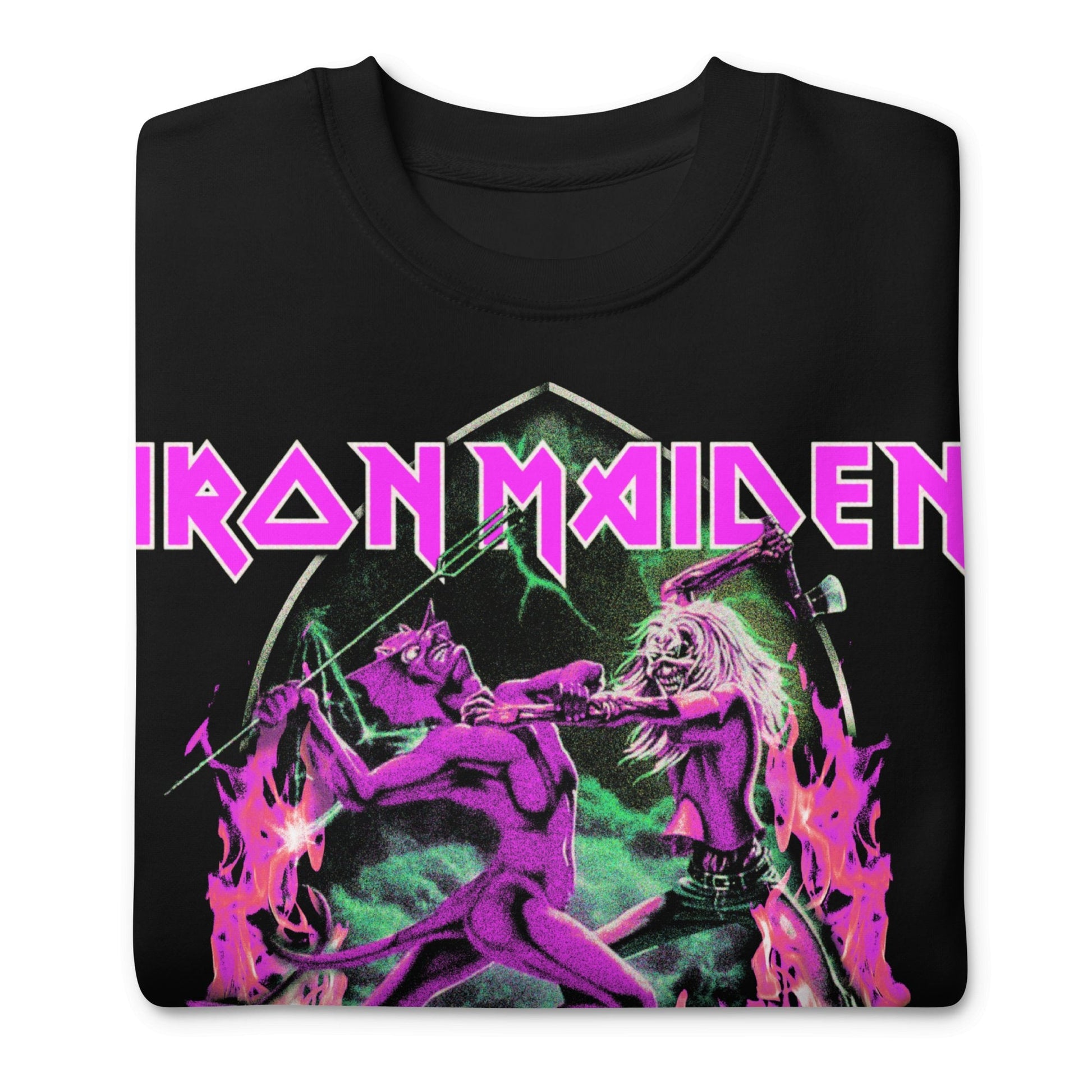 Iron Maiden Iron Maiden - Devil's Fight Jumbo Print Sweatshirt