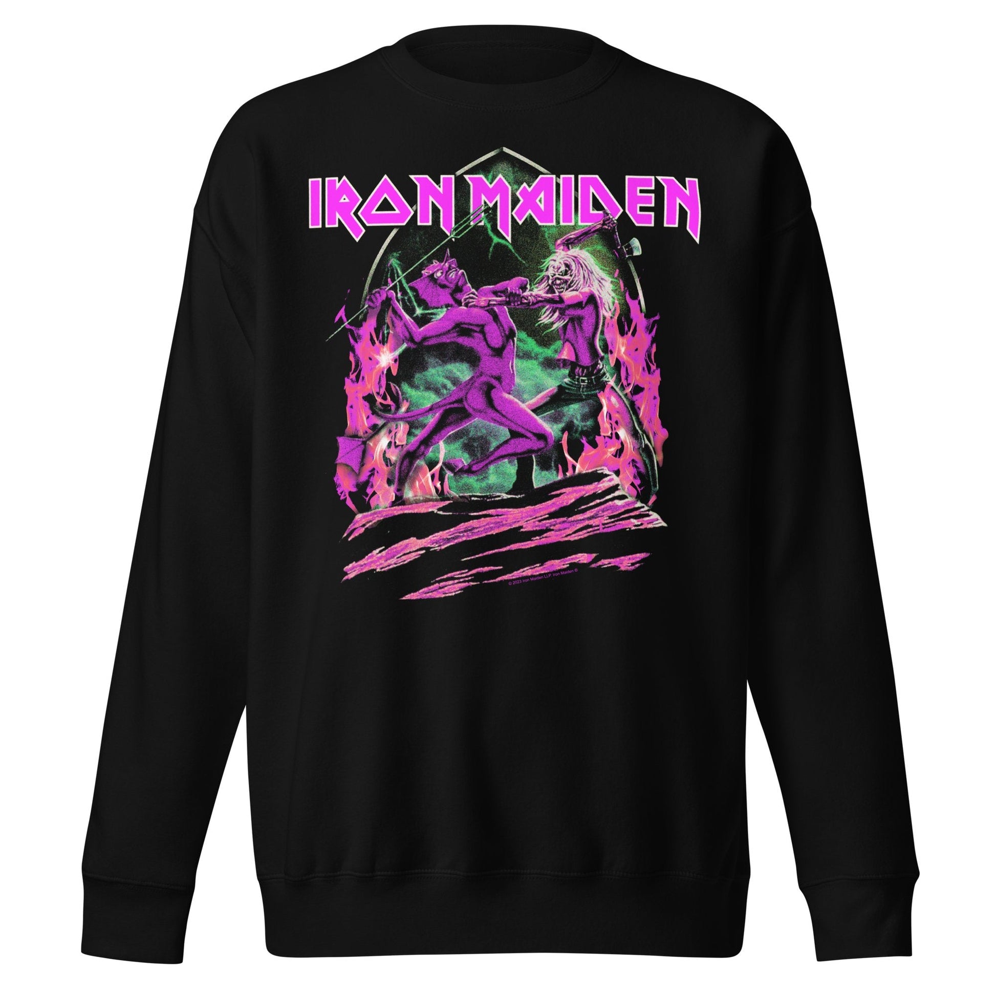 Iron Maiden Iron Maiden - Devil's Fight Jumbo Print Sweatshirt