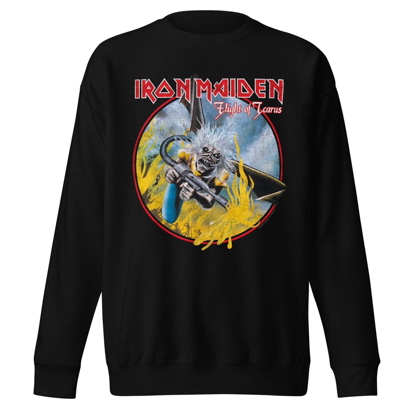 Iron Maiden Iron Maiden - Flight of Icarus Jumbo Print Sweatshirt