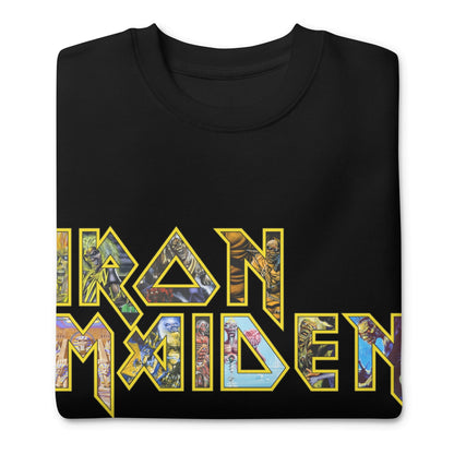 Iron Maiden Iron Maiden - Logo Eddie Jumbo Print Sweatshirt