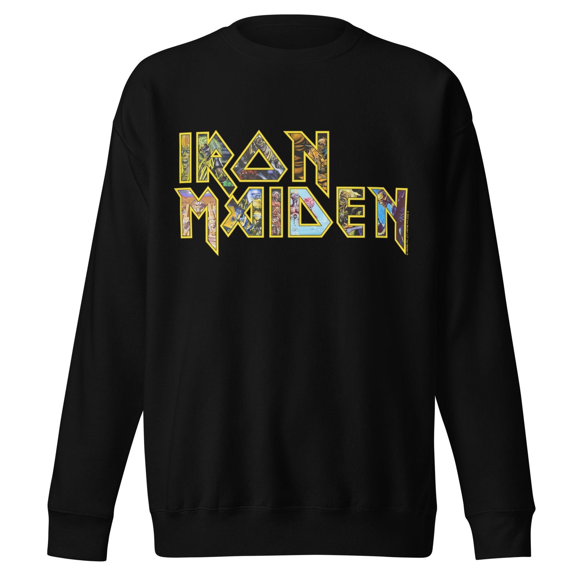 Iron Maiden Iron Maiden - Logo Eddie Jumbo Print Sweatshirt
