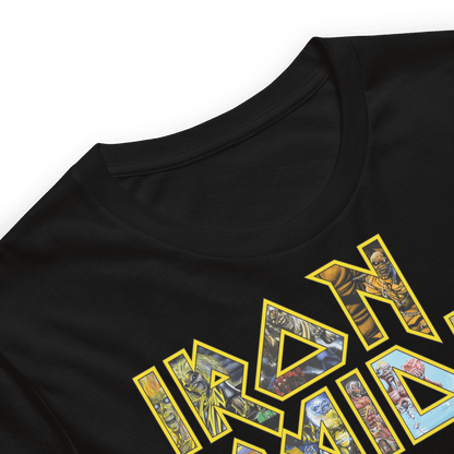 Iron Maiden Iron Maiden - Logo Eddie Jumbo Print T-Shirt