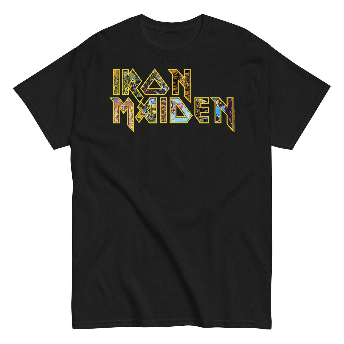 Iron Maiden Iron Maiden - Logo Eddie Jumbo Print T-Shirt