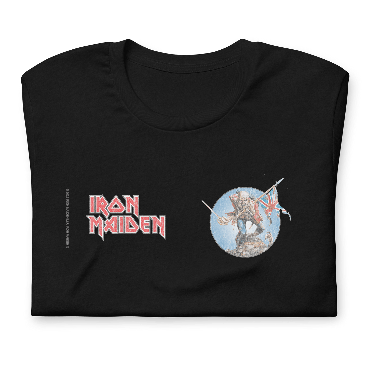 Iron Maiden Iron Maiden - Logo Flag T-Shirt