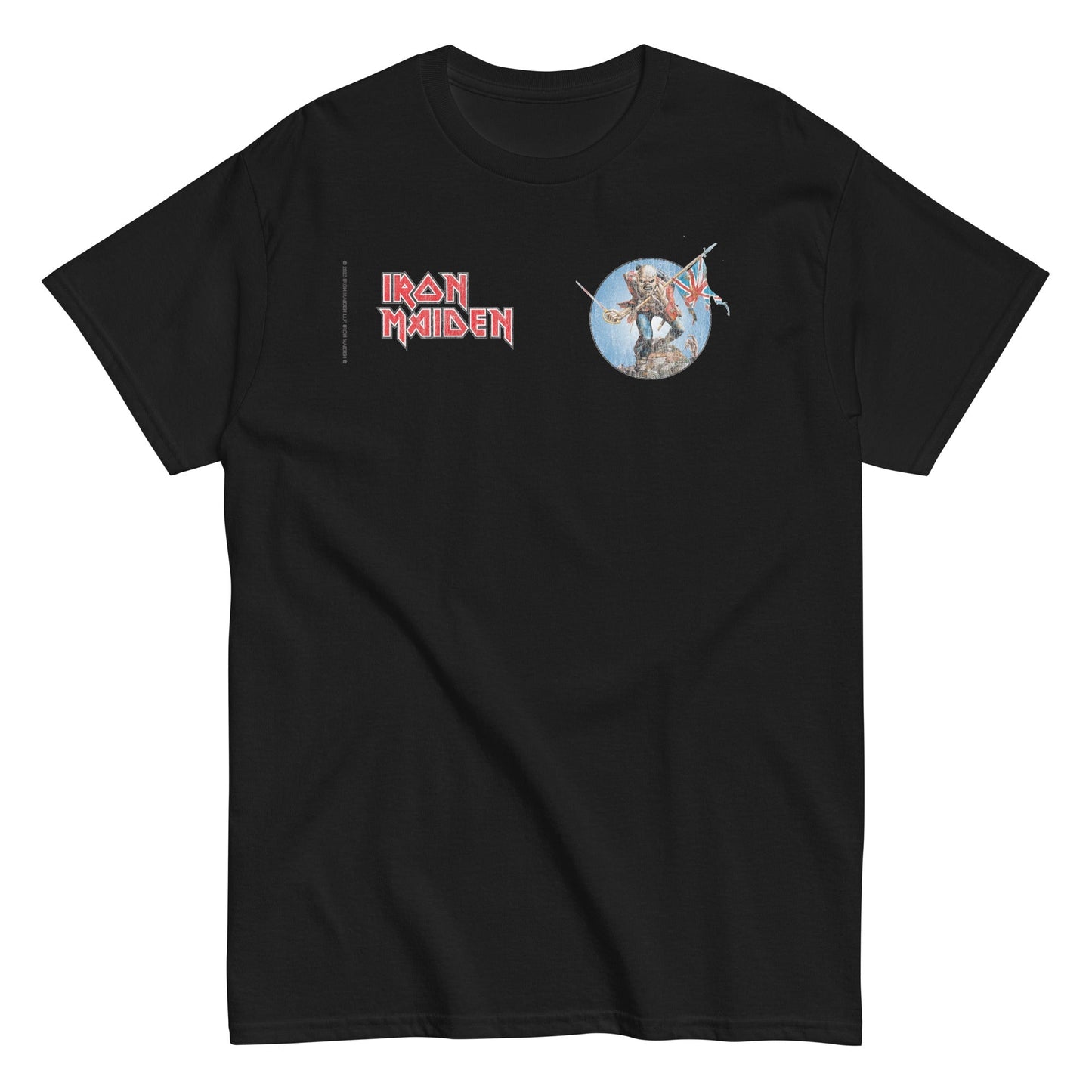 Iron Maiden Iron Maiden - Logo Flag T-Shirt