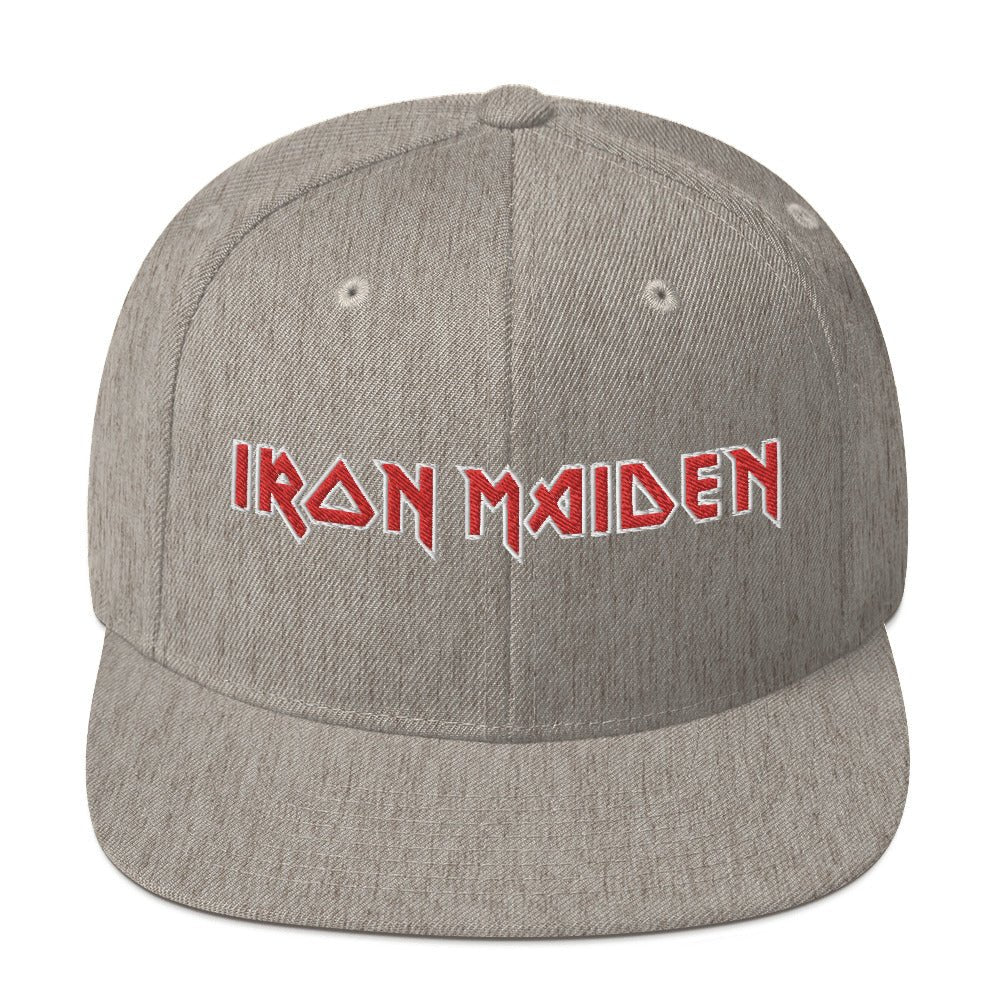 Iron Maiden Iron Maiden - HD Embroidered Logo Snapback Hat