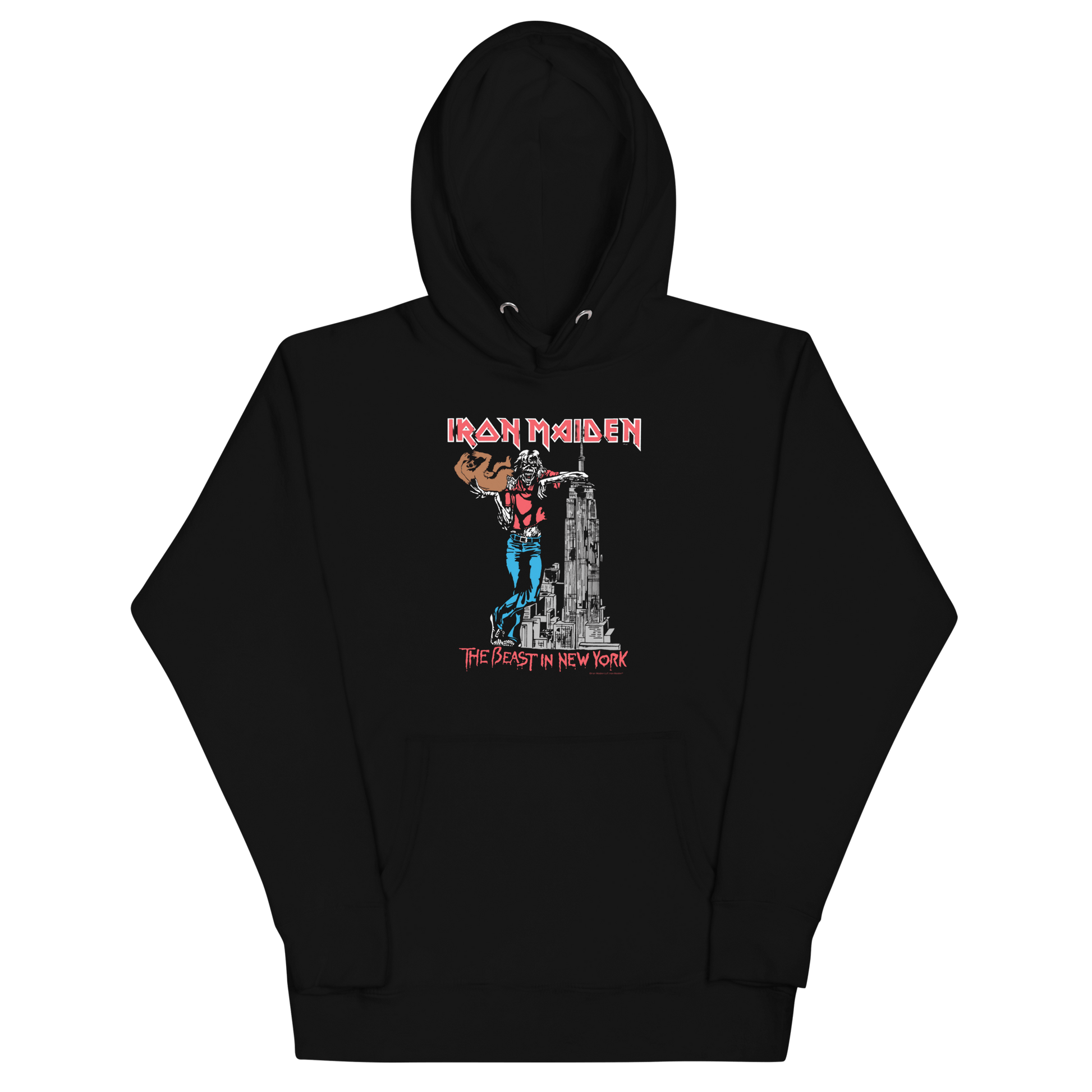 Iron Maiden Iron Maiden - NYC 1982 Vintage Tour Hoodie