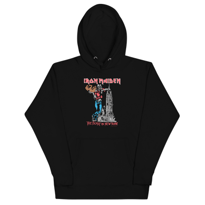 Iron Maiden Iron Maiden - NYC 1982 Vintage Tour Hoodie