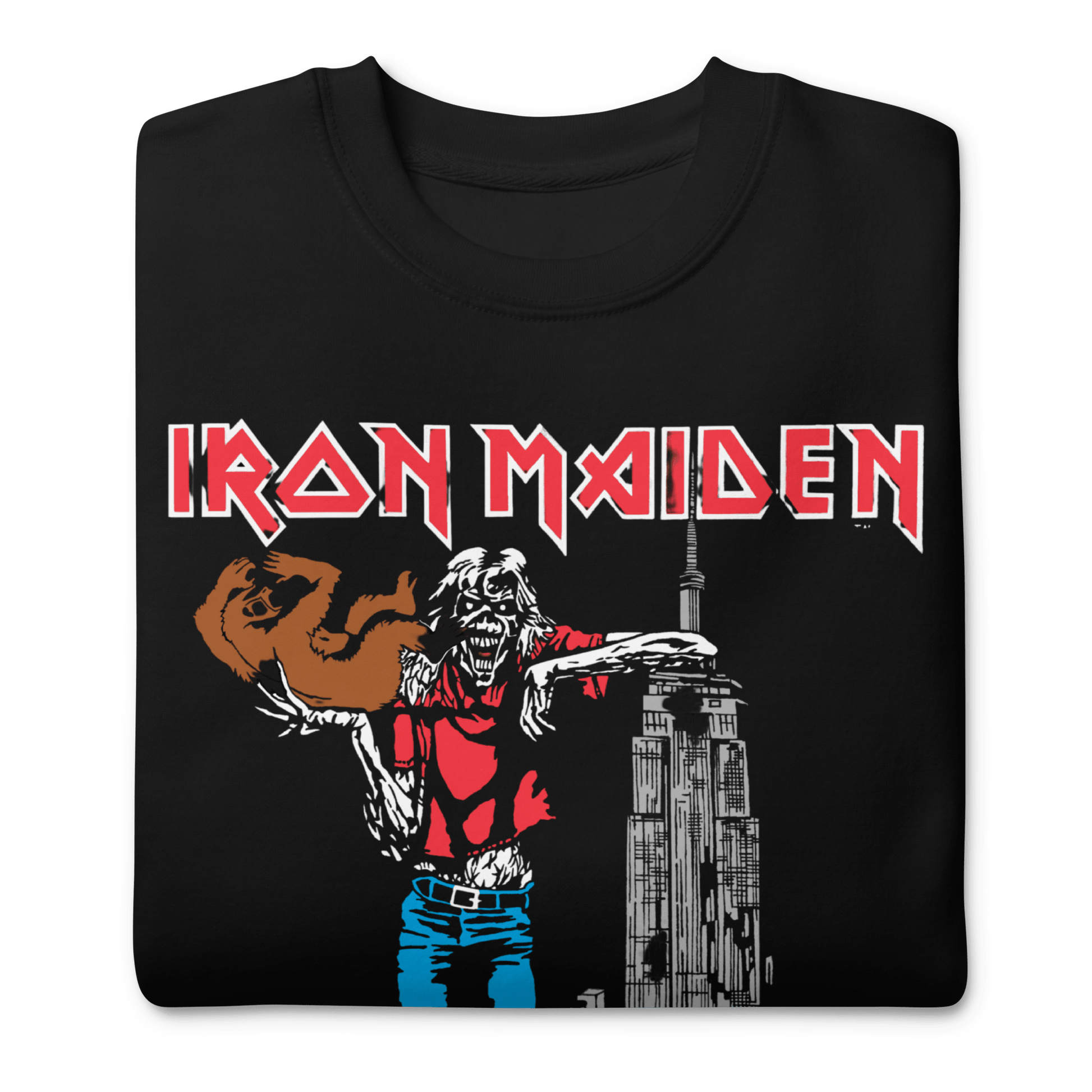 Iron Maiden Iron Maiden - NYC 1982 Vintage Tour Sweatshirt