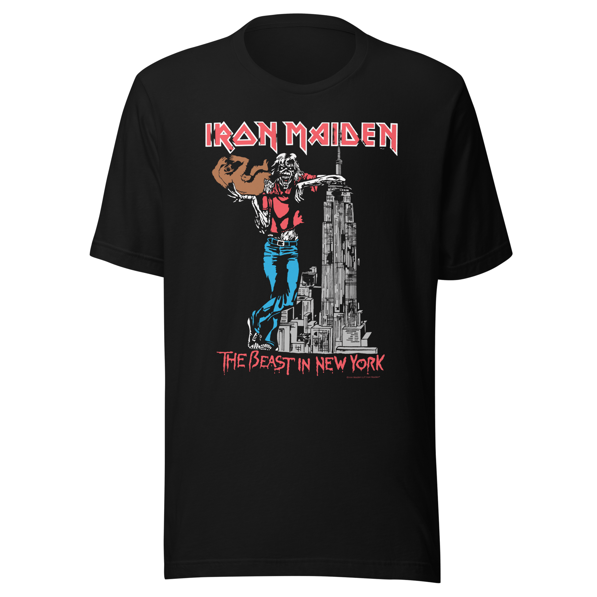 Iron Maiden Iron Maiden - NYC 1982 Vintage Tour T-Shirt