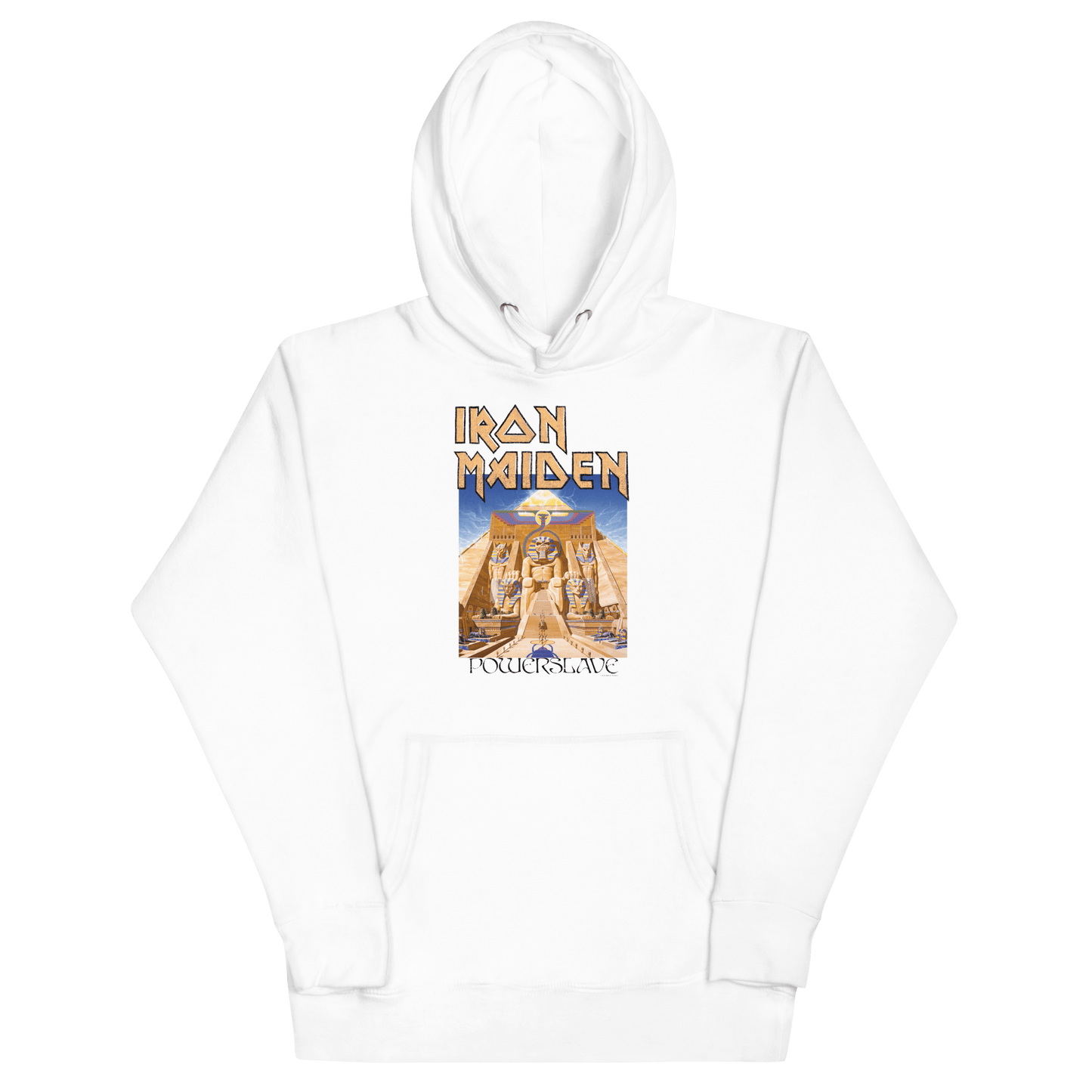 Iron Maiden Iron Maiden - Powerslave White Pharoh Hoodie