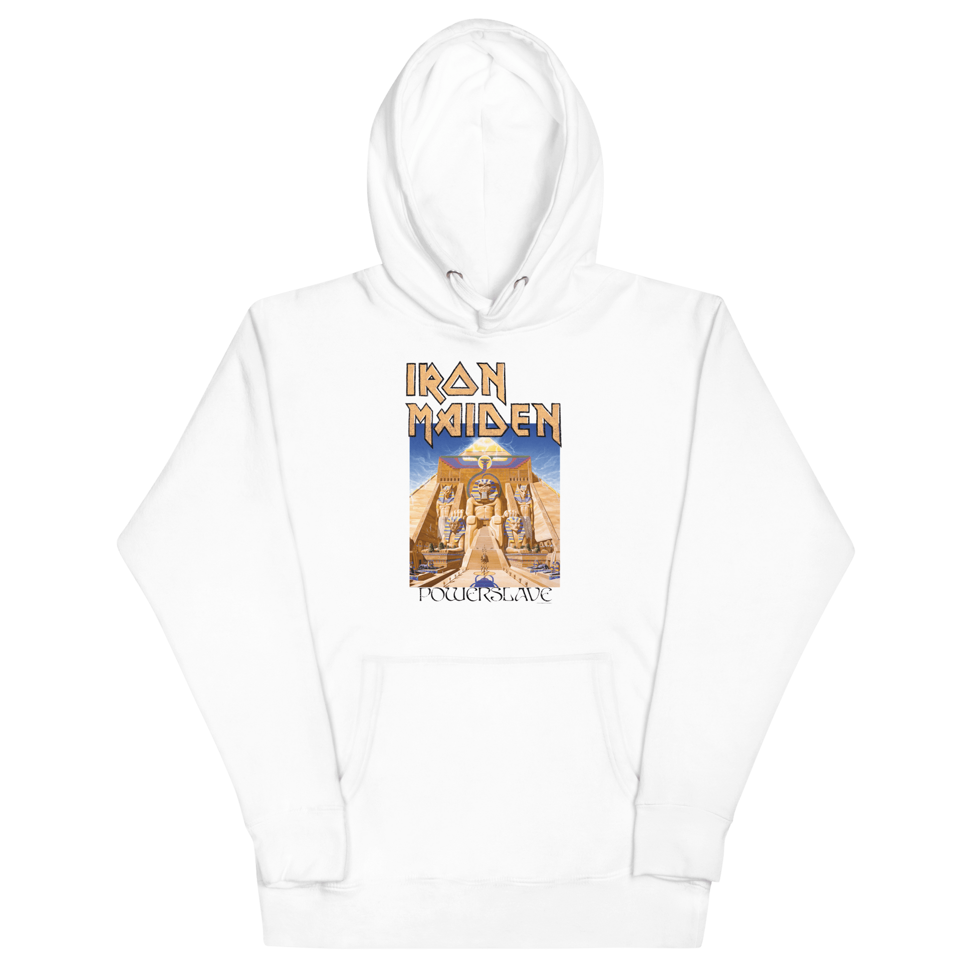 Iron Maiden Iron Maiden - Powerslave White Pharoh Hoodie