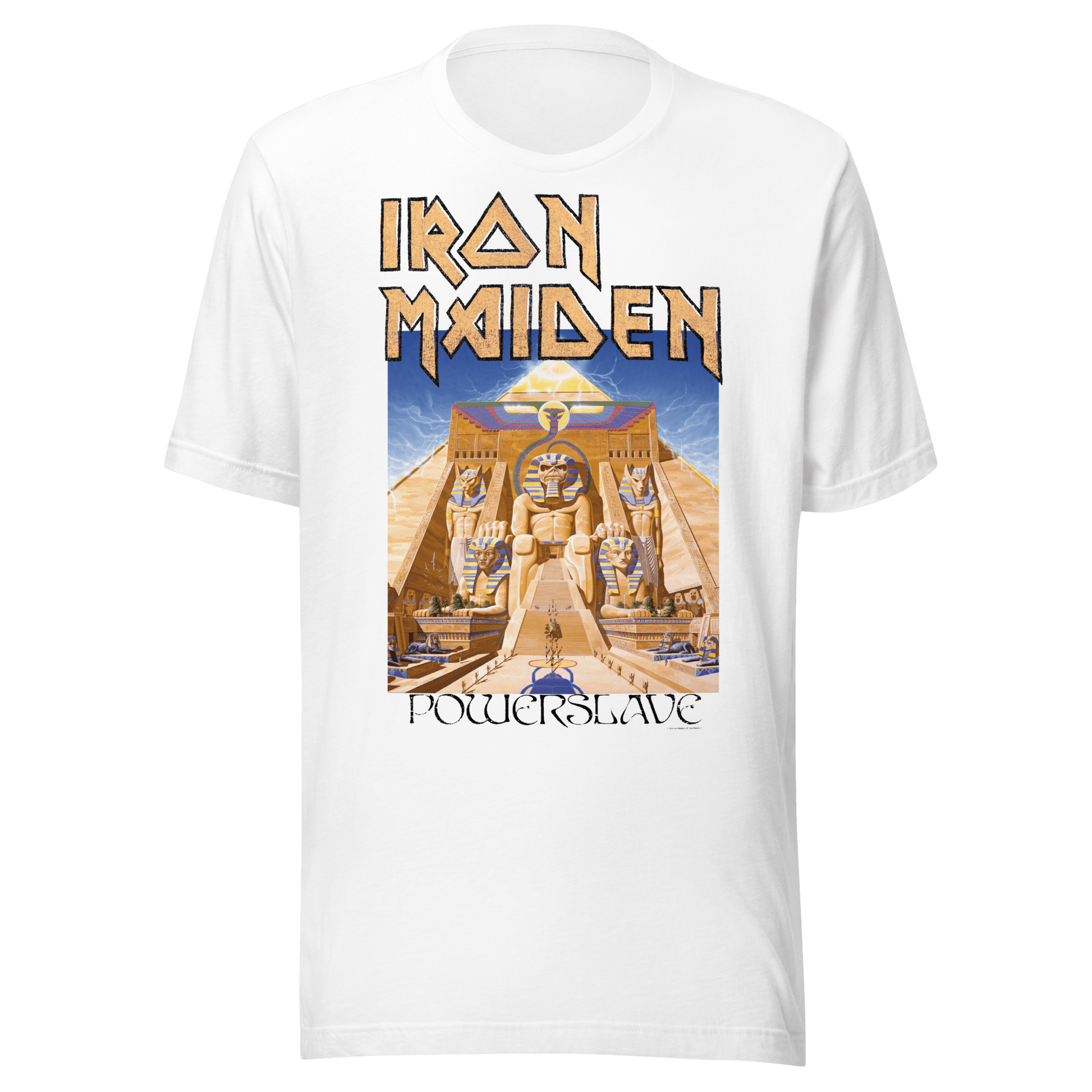 Iron Maiden Iron Maiden - Powerslave White Pharoh T-Shirt